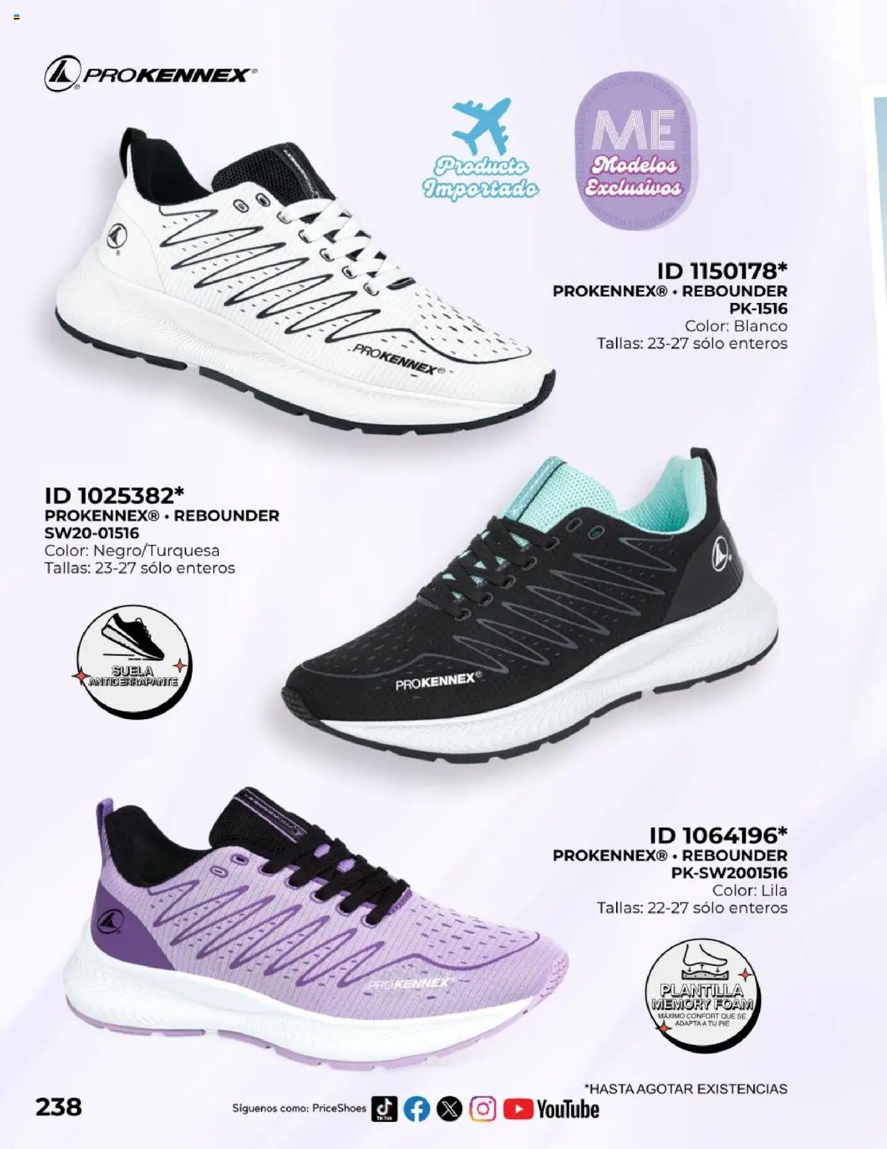 Nuevas ofertas de Price Shoes válidas en toda la República Mexicana desde el 19.10.2025. ¡Encuentra las mejores ofertas en Price Shoes catálogo Exclusivos 2025! | Página: 238