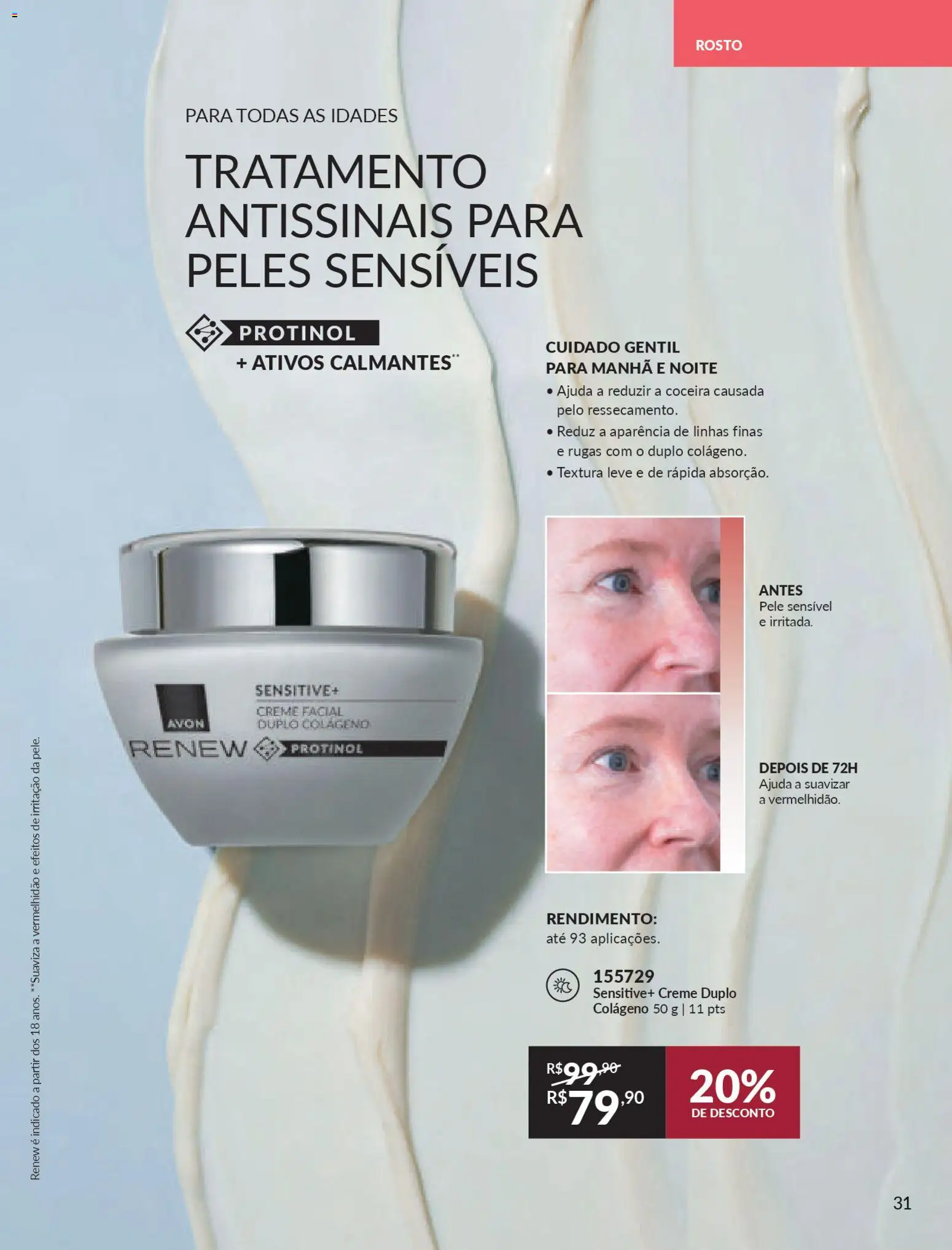 Avon Folheto - válido de 21.11.2025 | Página: 31 | Produtos: Colágeno, Creme