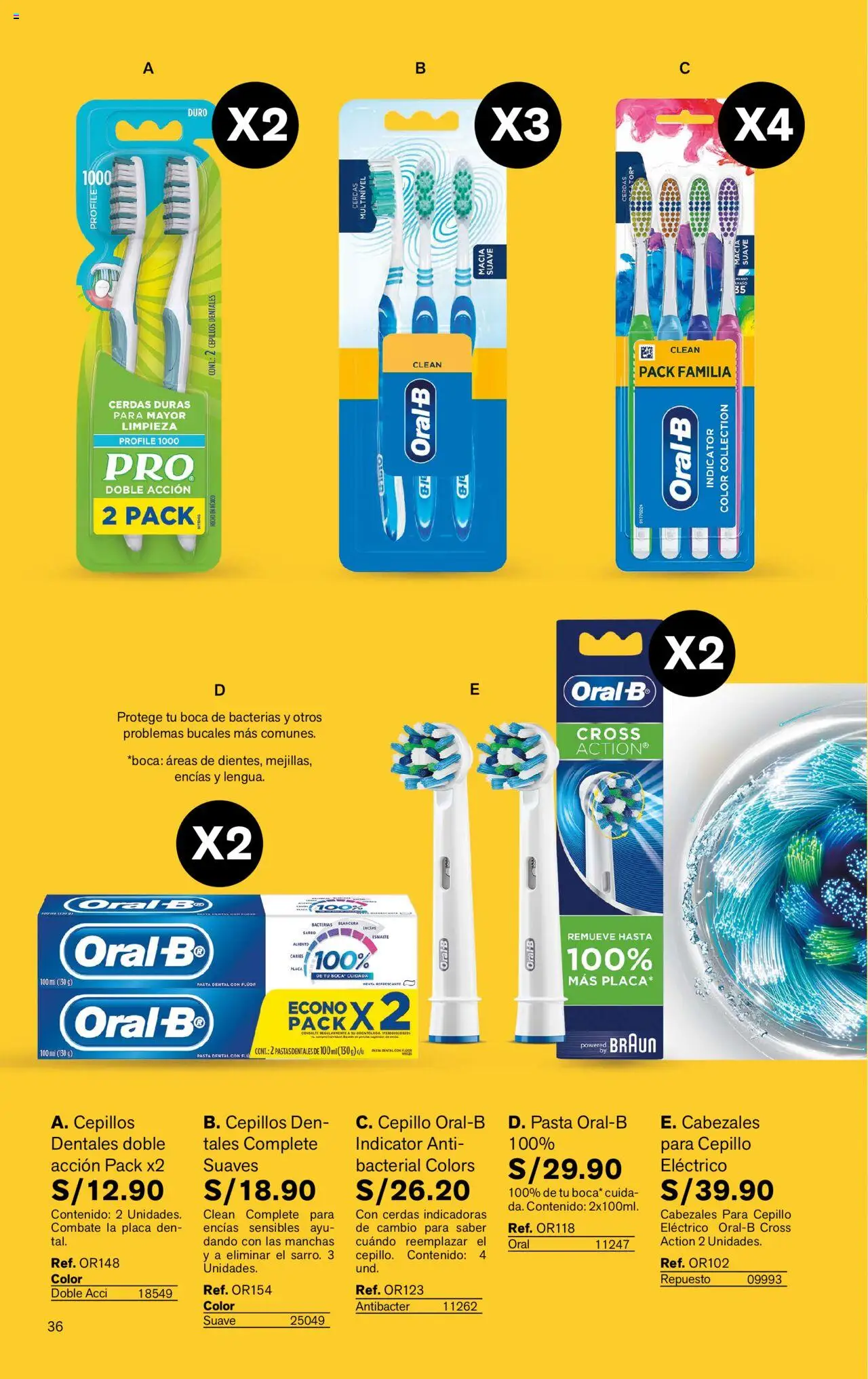 Catálogo Leonisa válido desde 24.06.2025 | Página: 36 | Productos: Pasta dental, Pasta
