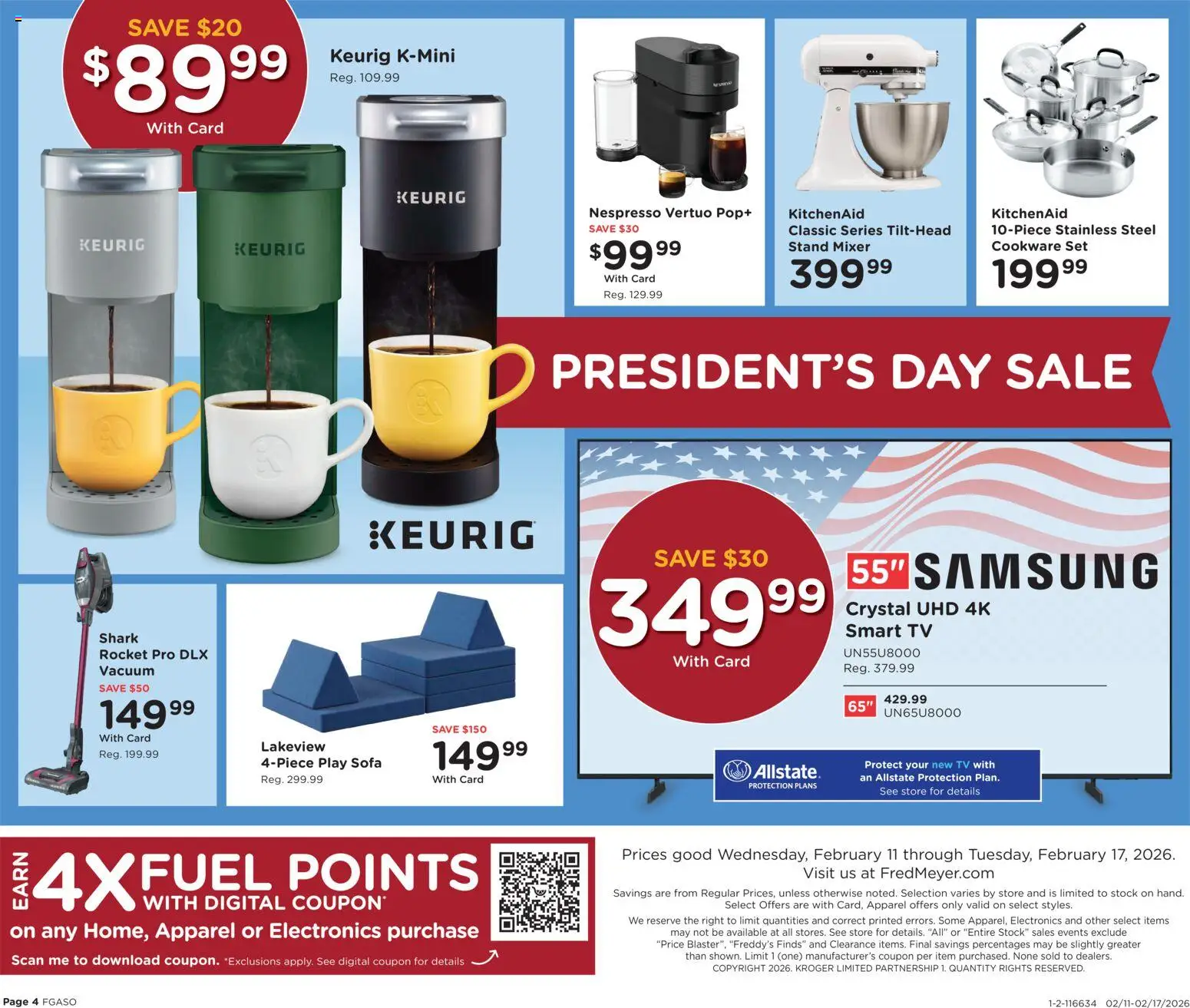 Fred Meyer Home & Apparel - valid from 11.02.2026 | Page: 4