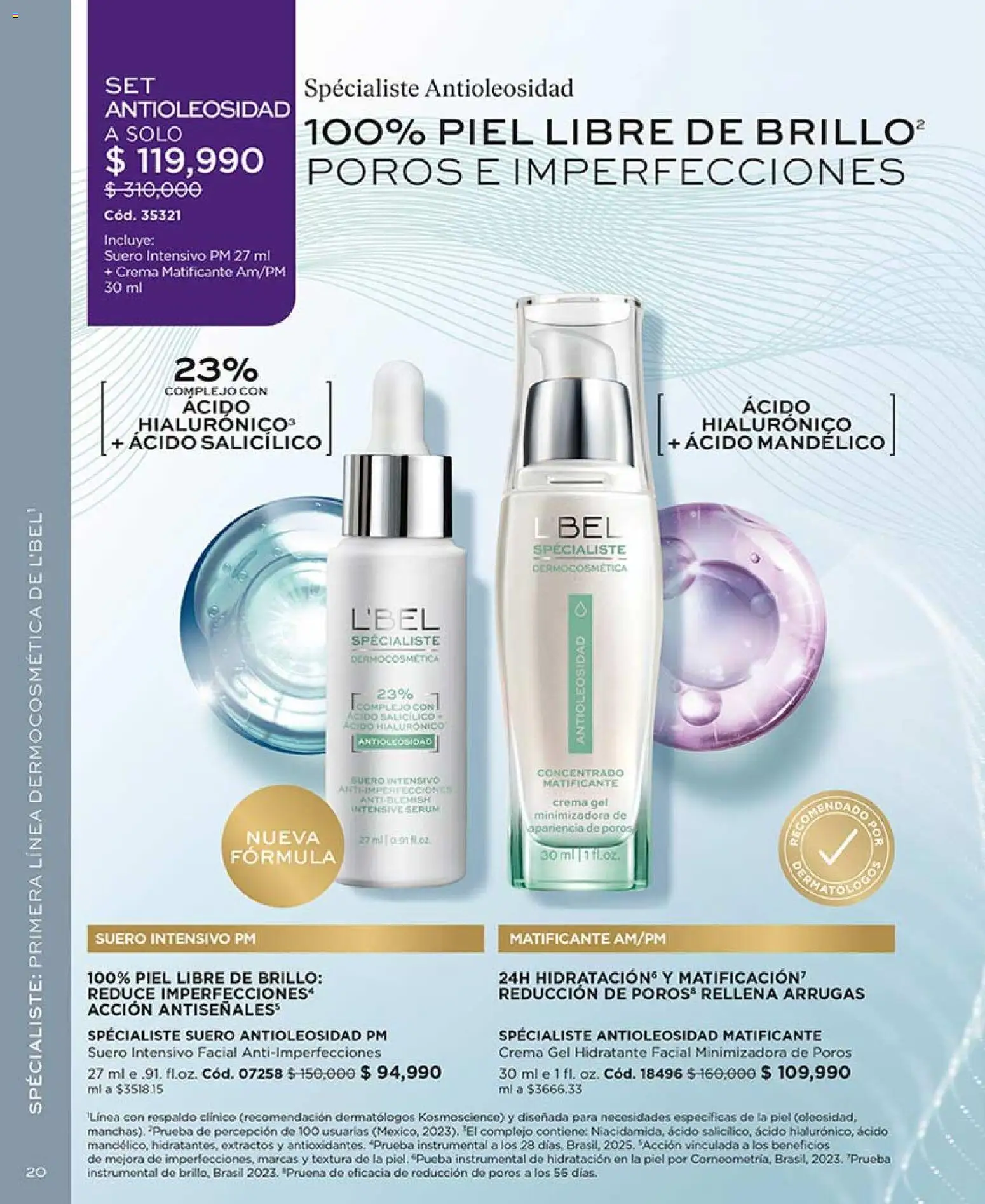 L'Bel revista - valida desde el 13.03.2026 | Página: 20 | Productos: Crema, Serum, Brillo