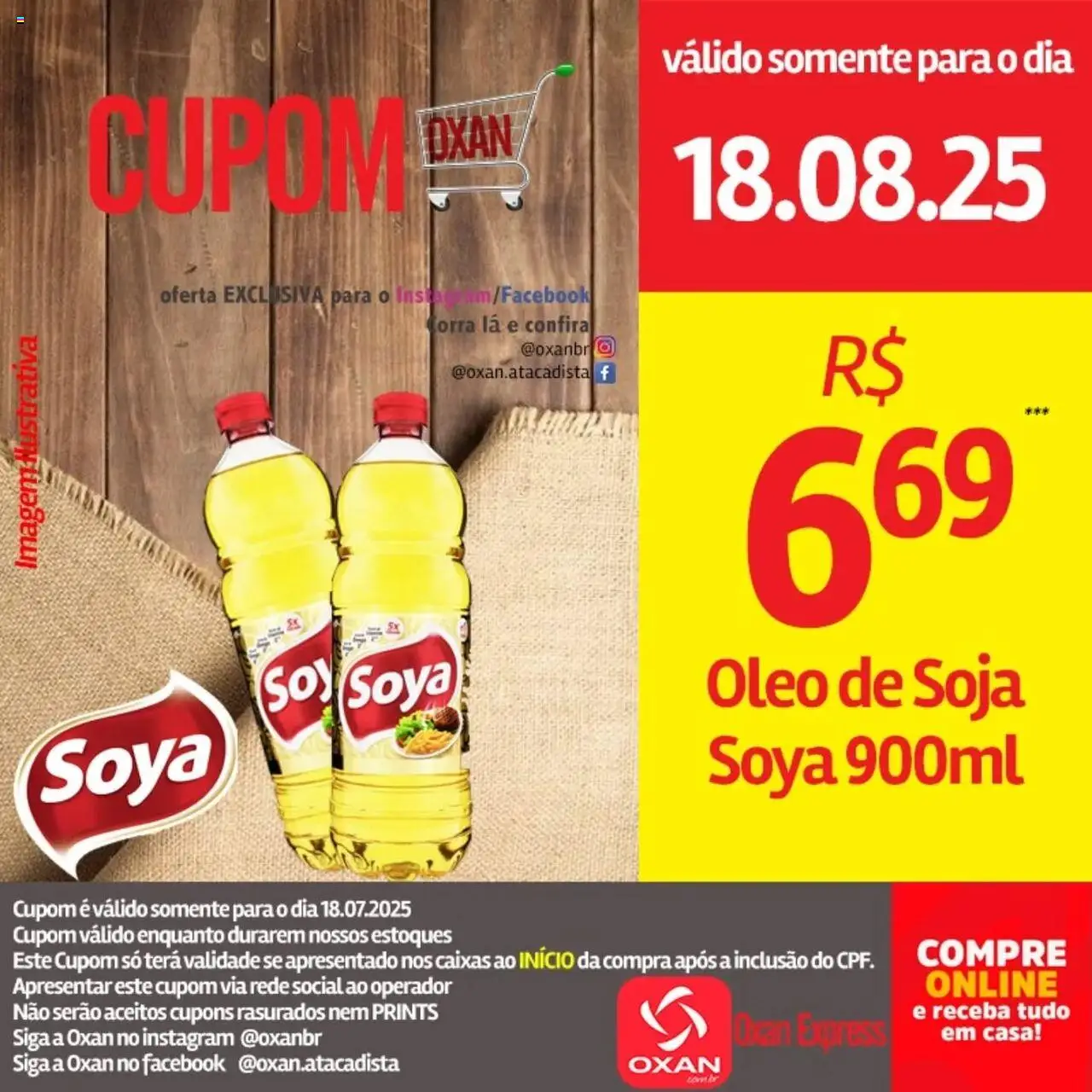 Oxan Atacadista Folheto - válido de 18.08.2025 | Página: 10 | Produtos: Óleo, Soja