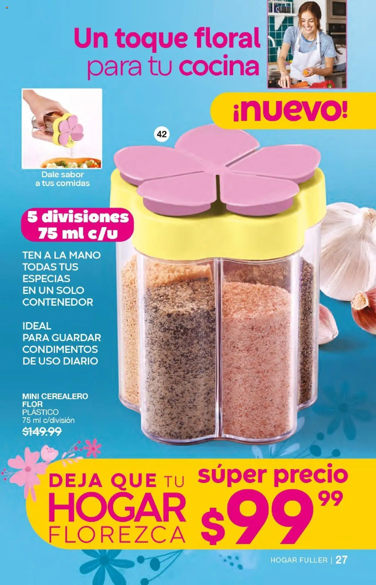 Nuevas ofertas de Fuller válidas en toda la República Mexicana desde el 17.09.2025. ¡Encuentra las mejores ofertas en Fuller - Campaña 12 2025! | Página: 27 | Productos: Cocina, Contenedor