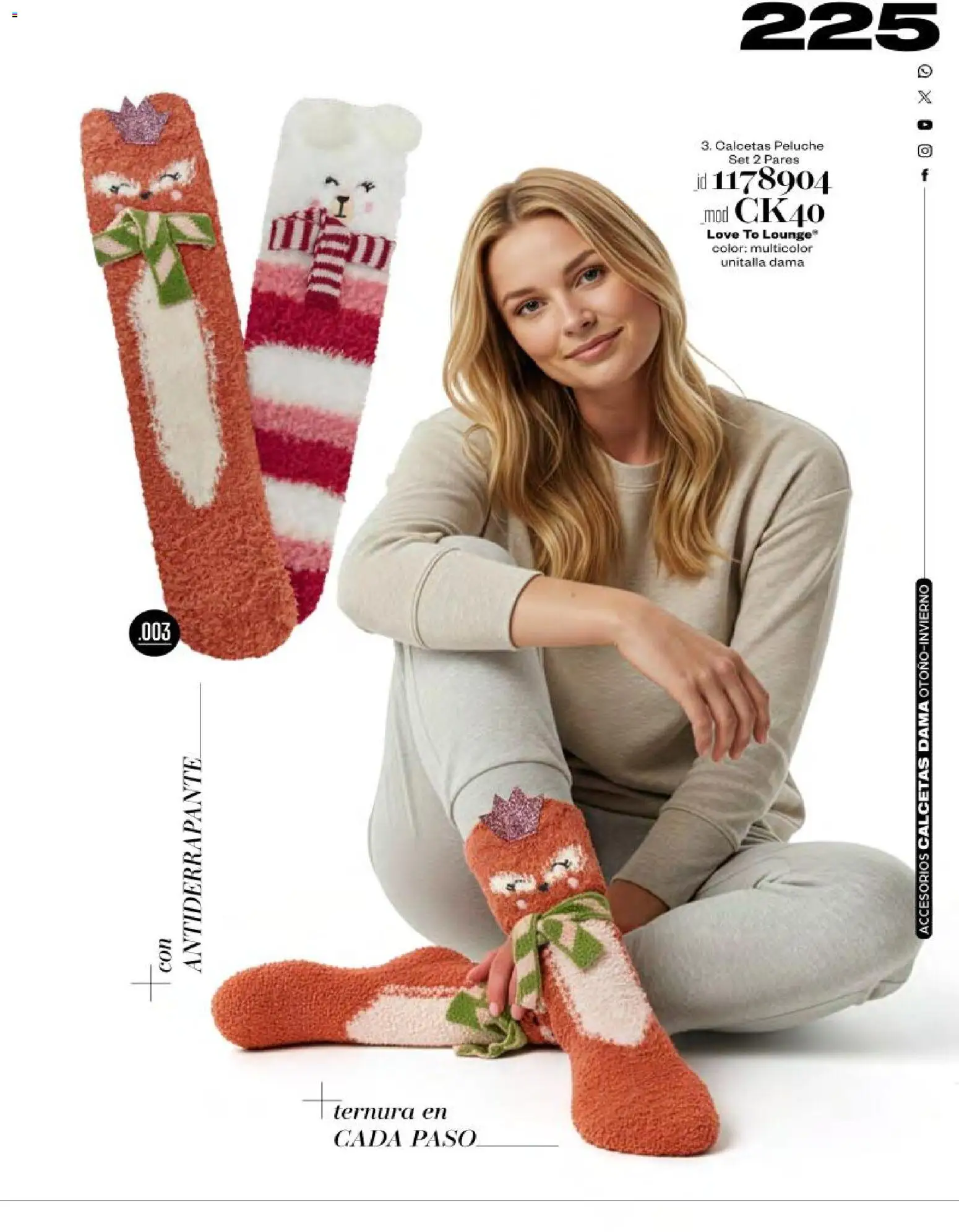 Nuevas ofertas de Price Shoes válidas en toda la República Mexicana desde el 03.11.2025. ¡Encuentra las mejores ofertas en Price Shoes catálogo Accesorios! | Página: 225 | Productos: Calcetas