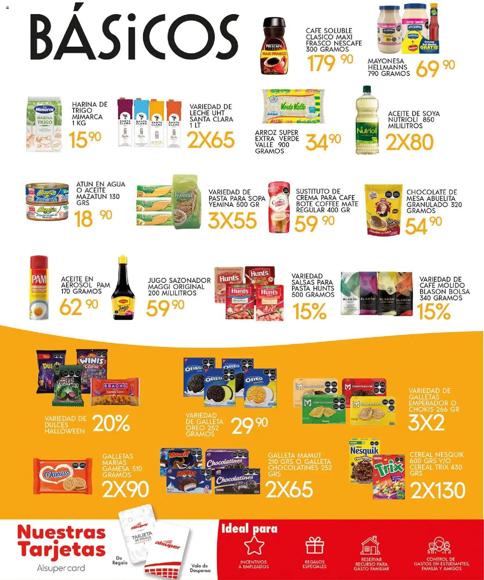 Nuevas ofertas de Alsuper válidas en toda la República Mexicana desde el 31.10.2025. ¡Encuentra las mejores ofertas en Alsuper folleto Laguna! | Página: 6 | Productos: Atún, Sopa, Jugo, Arroz