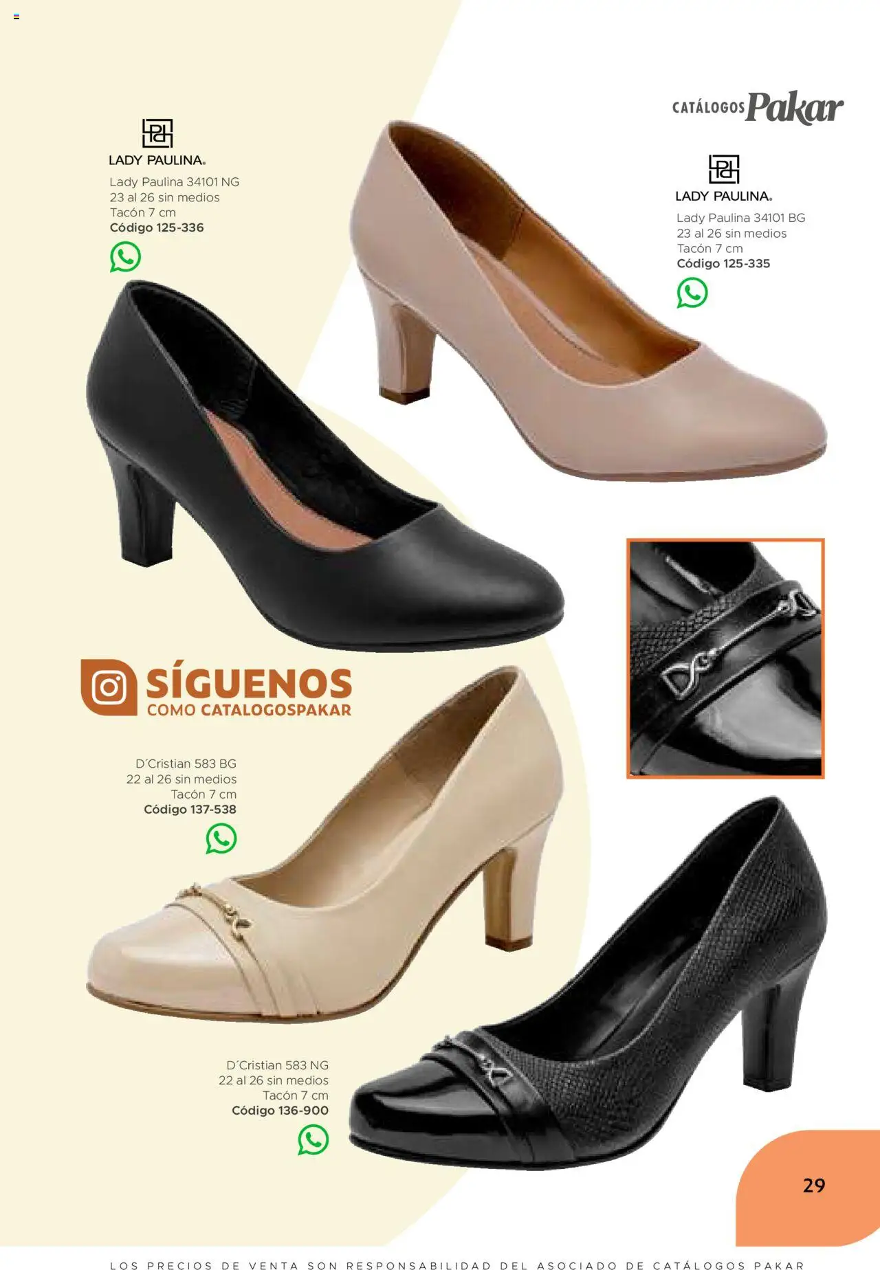 Nuevas ofertas de SC Pakar válidas en toda la República Mexicana desde el 24.07.2025. ¡Encuentra las mejores ofertas en SC Pakar Catálogo Mujer otoño / invierno! | Página: 29