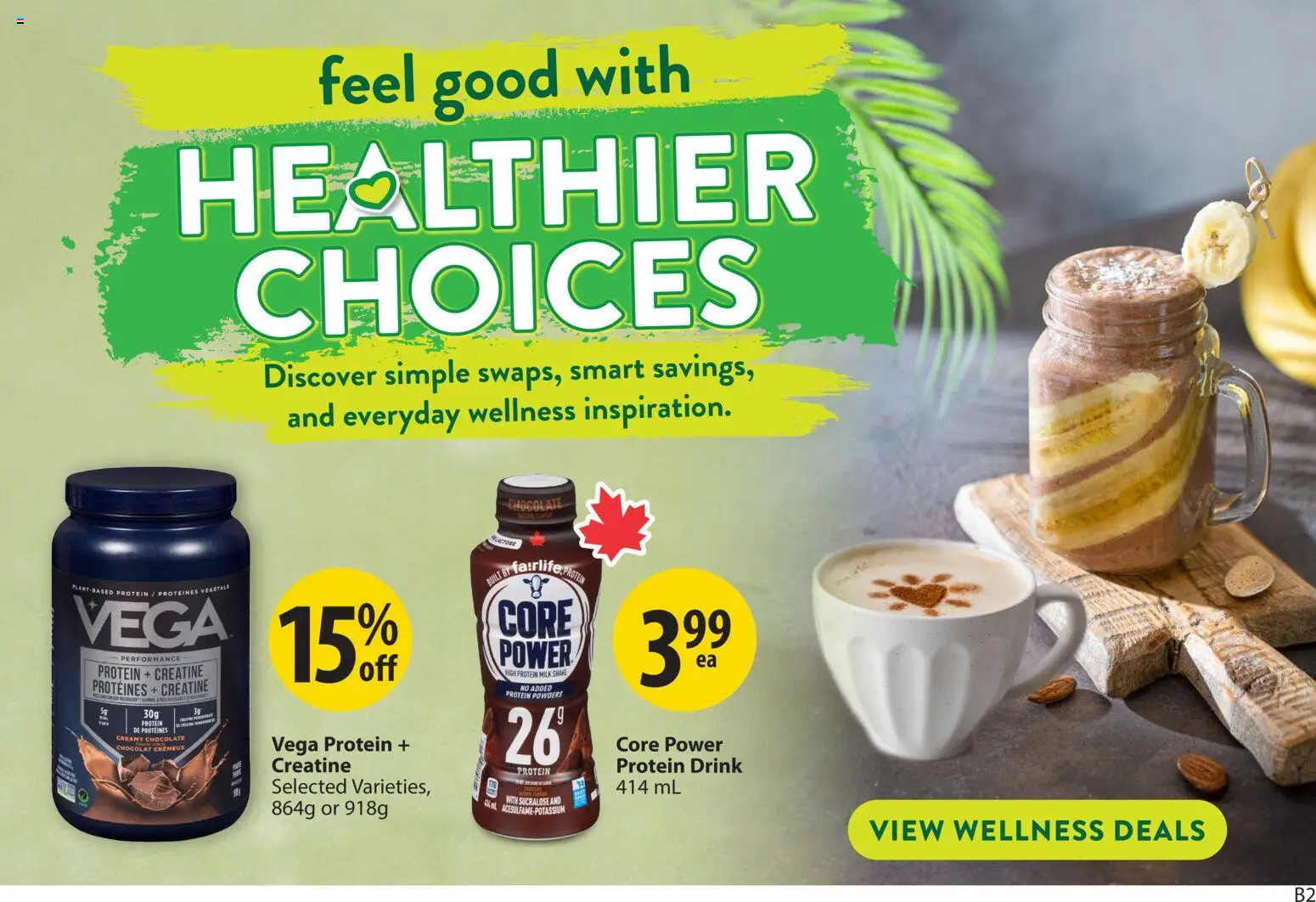 Save on foods flyer valid from 08.01.2026 | Page: 10 | Products: Milk, Chocolate