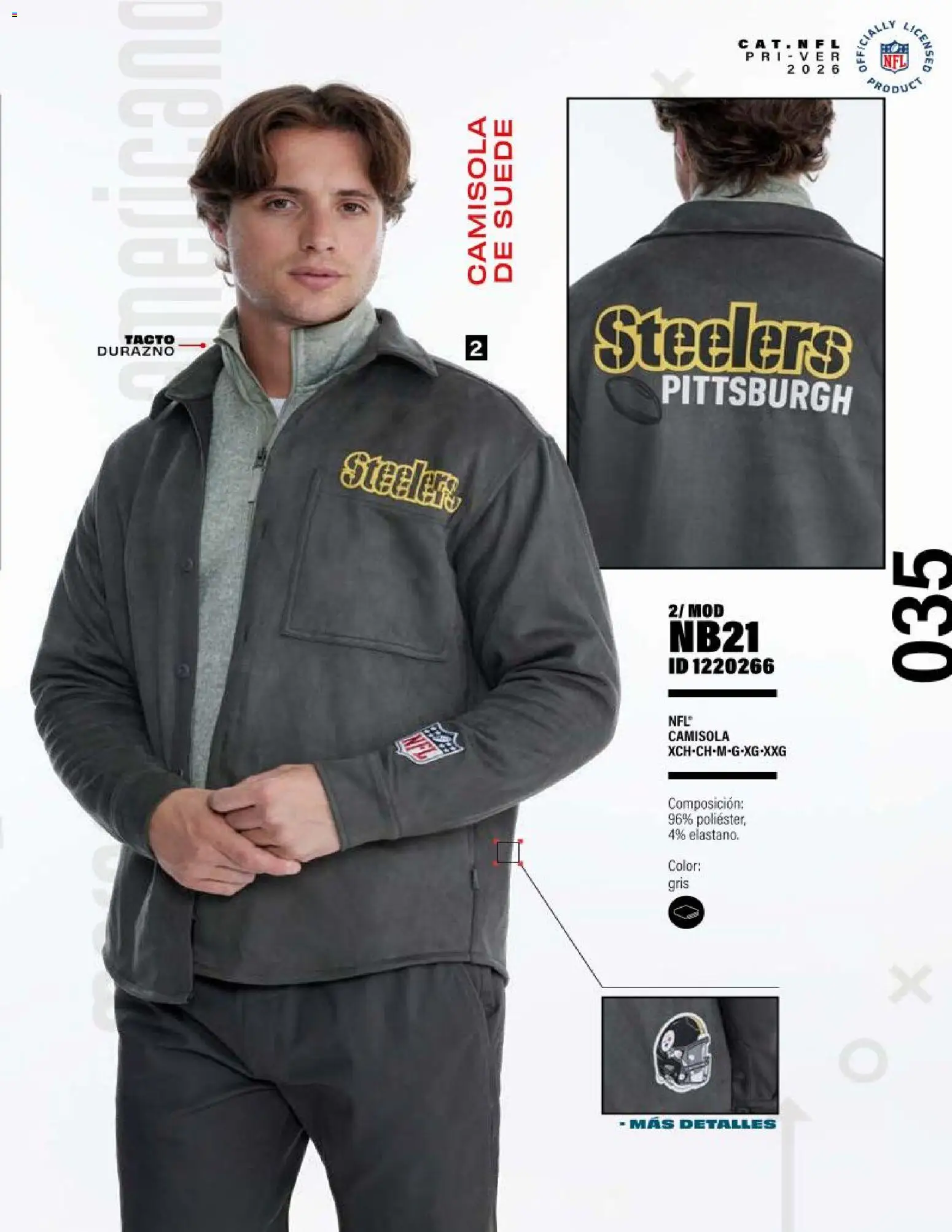 Nuevas ofertas de Price Shoes válidas en toda la República Mexicana desde el 20.03.2026. ¡Encuentra las mejores ofertas en Price Shoes catálogo NFL! | Página: 35 | Productos: Durazno