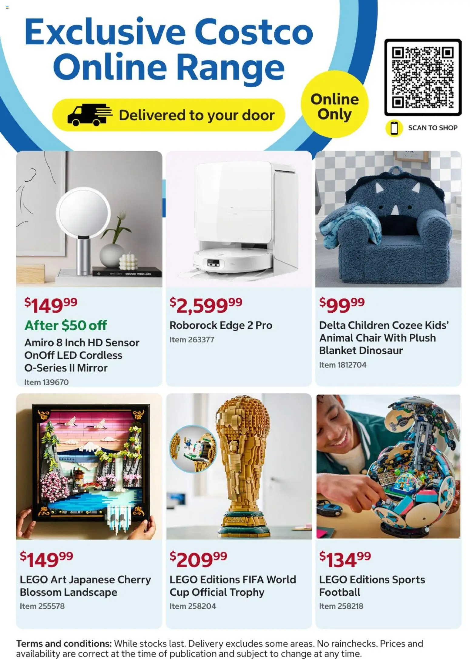 Costco catalogue - valid from 13.04.2026 | Page: 14 | Products: Chair, Mirror, Landscape, Blanket