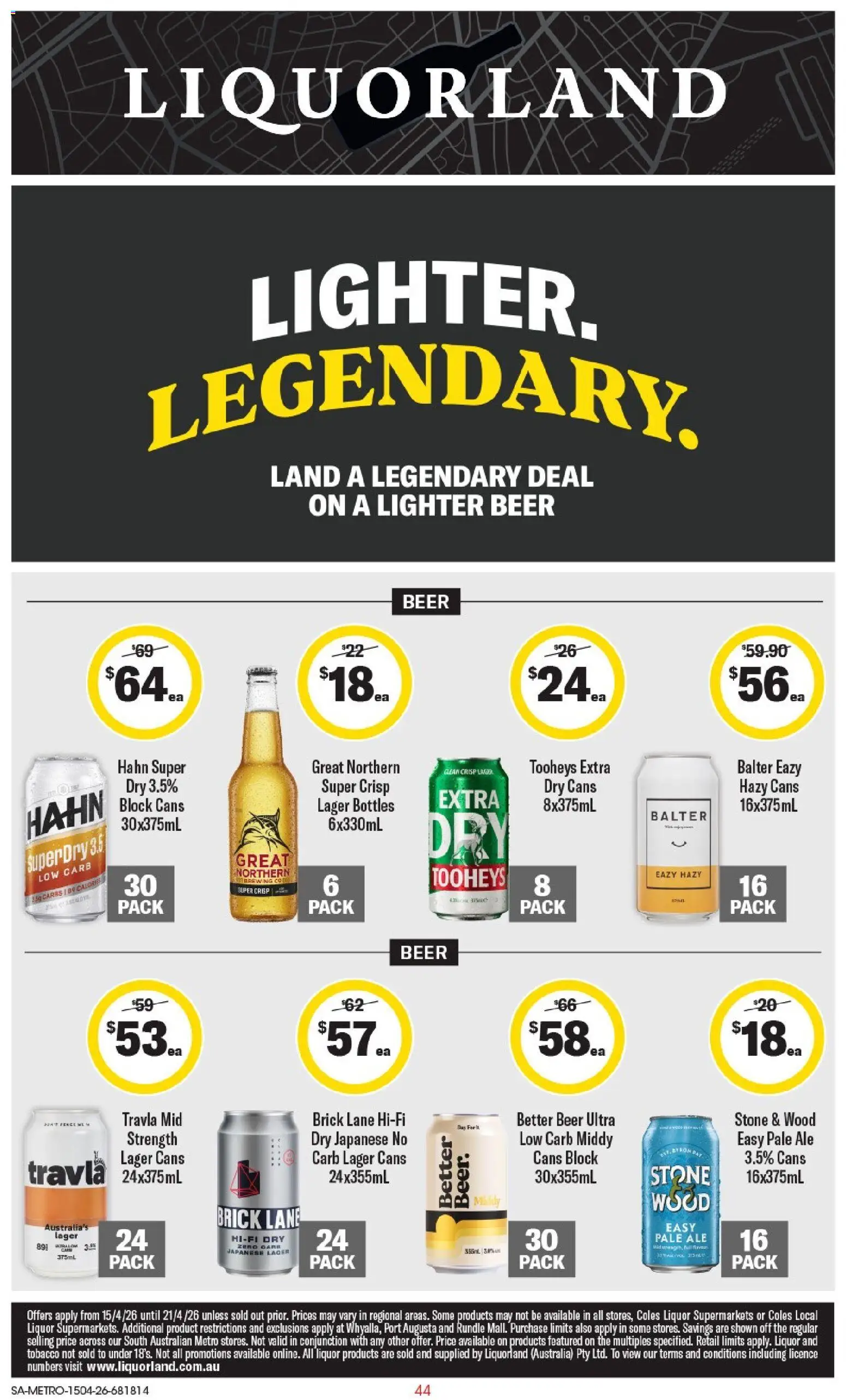 Coles catalogue - valid from 15.04.2026 | Page: 44