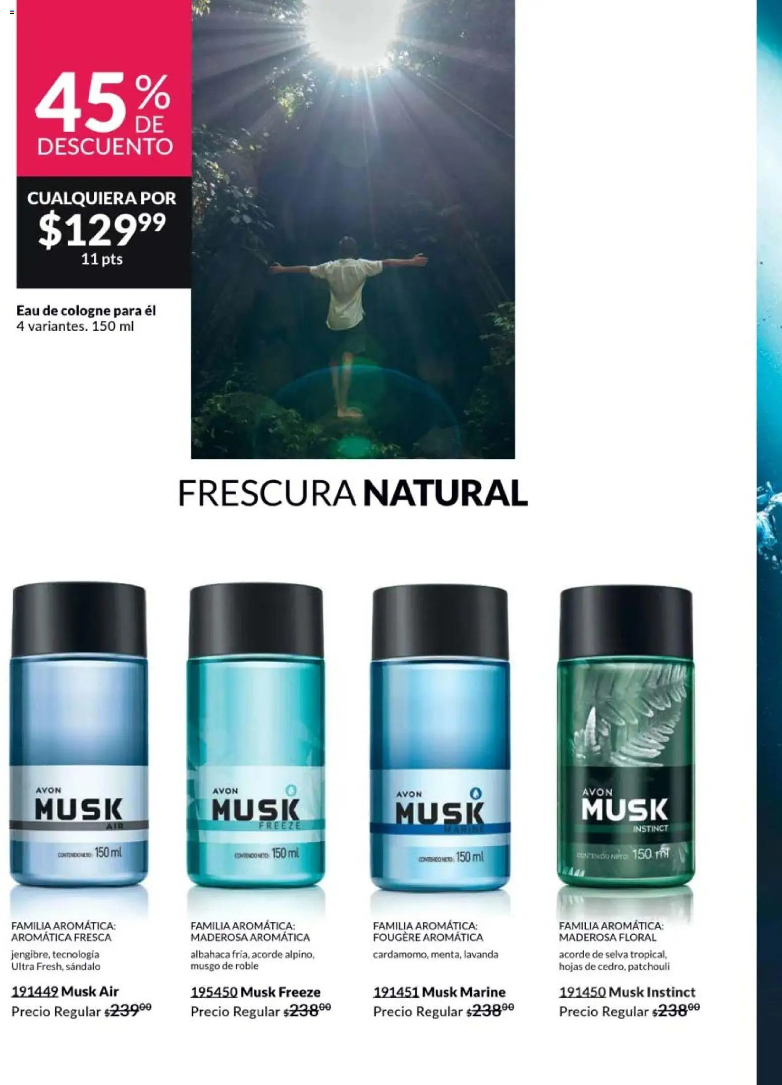 Nuevas ofertas de AVON válidas en toda la República Mexicana desde el 13.03.2026. ¡Encuentra las mejores ofertas en AVON campaña 5 2026! | Página: 84