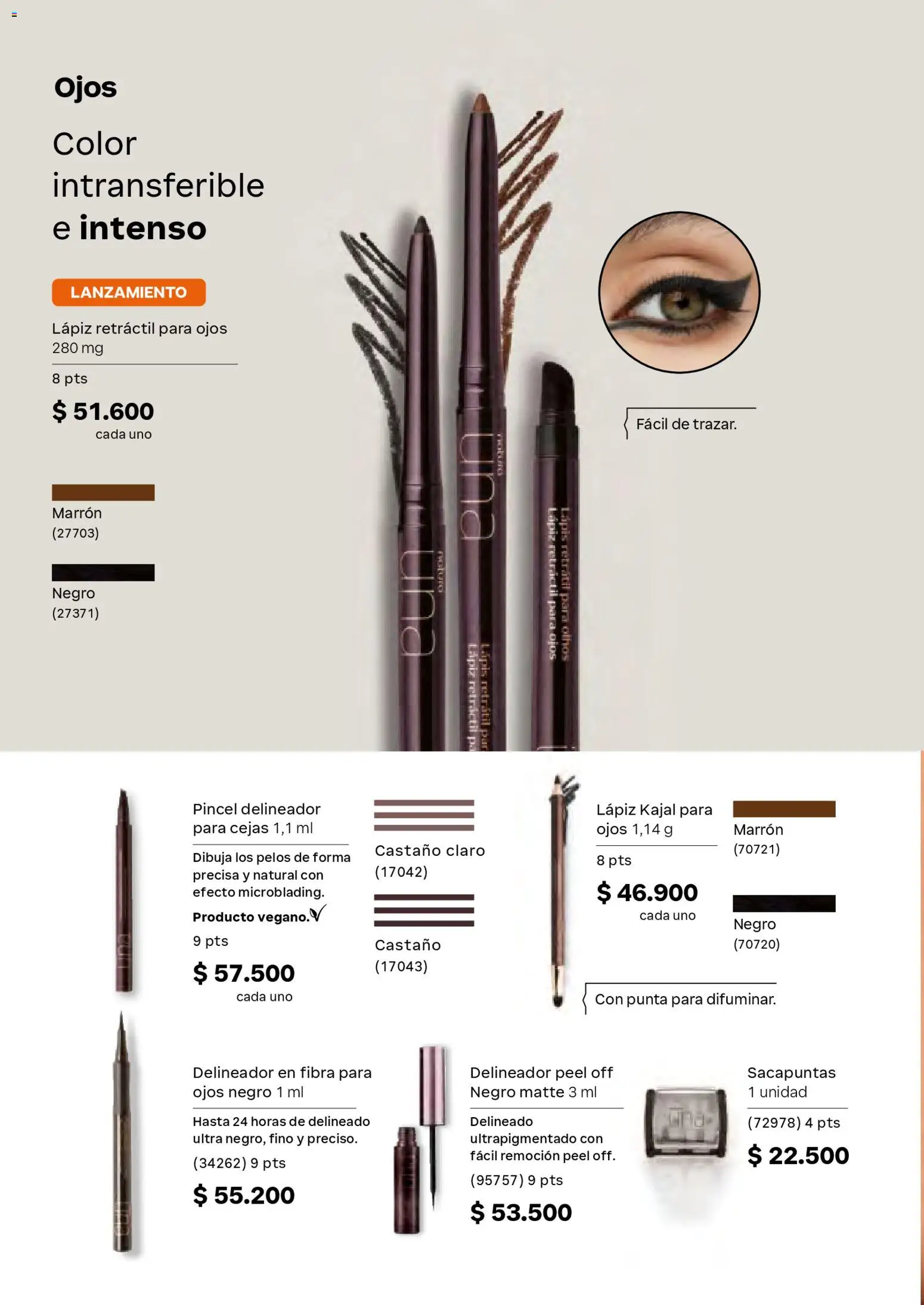 Natura revista - valida desde el 08.04.2026 | Página: 94 | Productos: Sacapuntas, Delineador