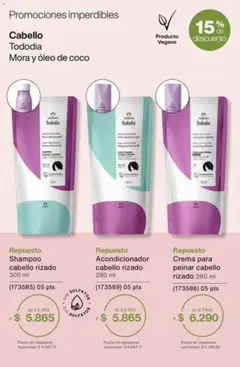 Vista previa Catálogo Natura Ciclo 1/2026 válido desde el 04.12.2025 | Página: 56 | Productos: Shampoo, Acondicionador, Crema