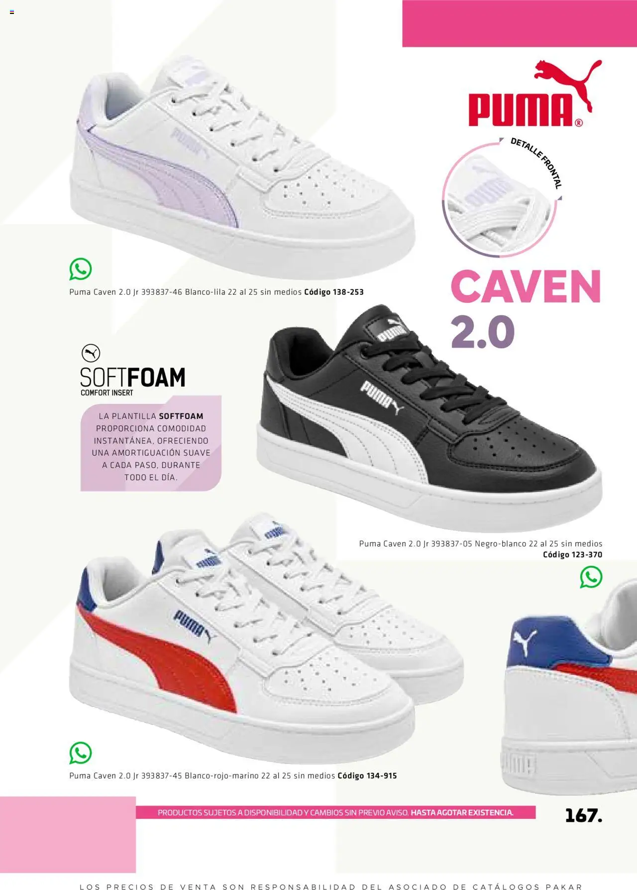 Nuevas ofertas de SC Pakar válidas en toda la República Mexicana desde el 29.08.2025. ¡Encuentra las mejores ofertas en SC Pakar - Catálogo Otoño Women! | Página: 167