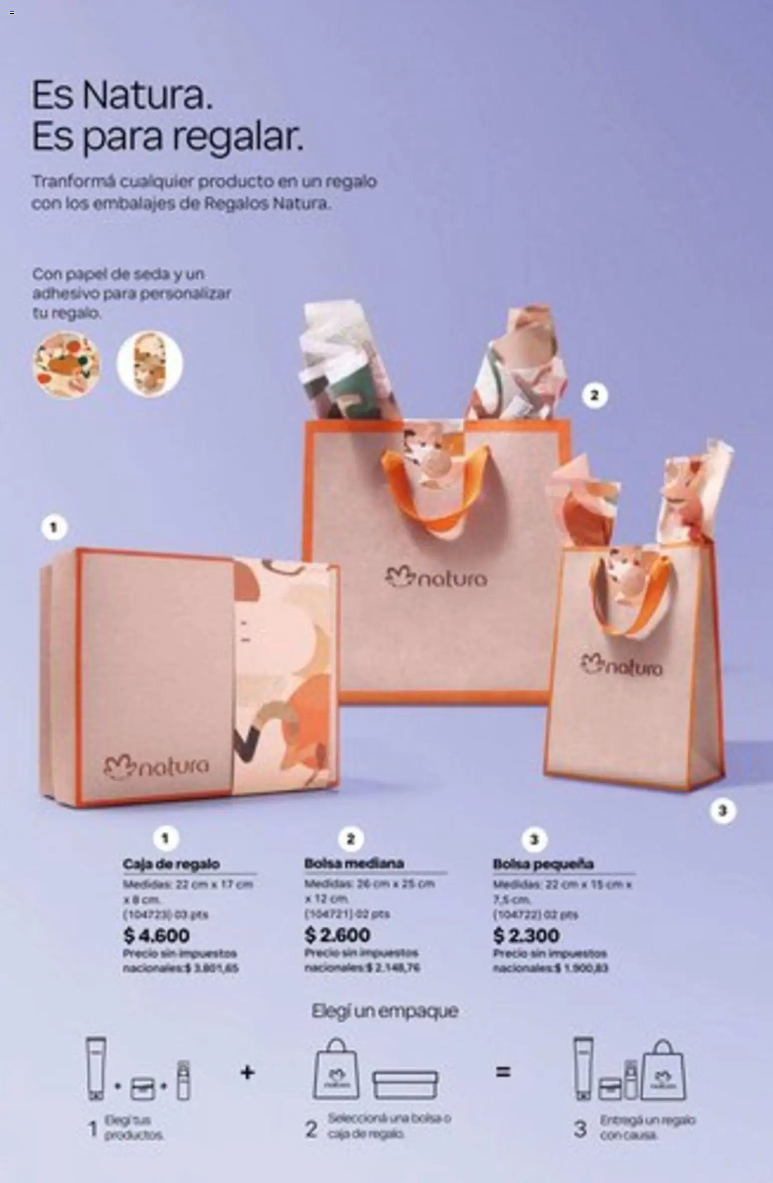 Catálogo Natura Ciclo 1/2026 │ válido desde el 04.12.2025 | Página: 13 | Productos: Bolsa, Caja, Medias