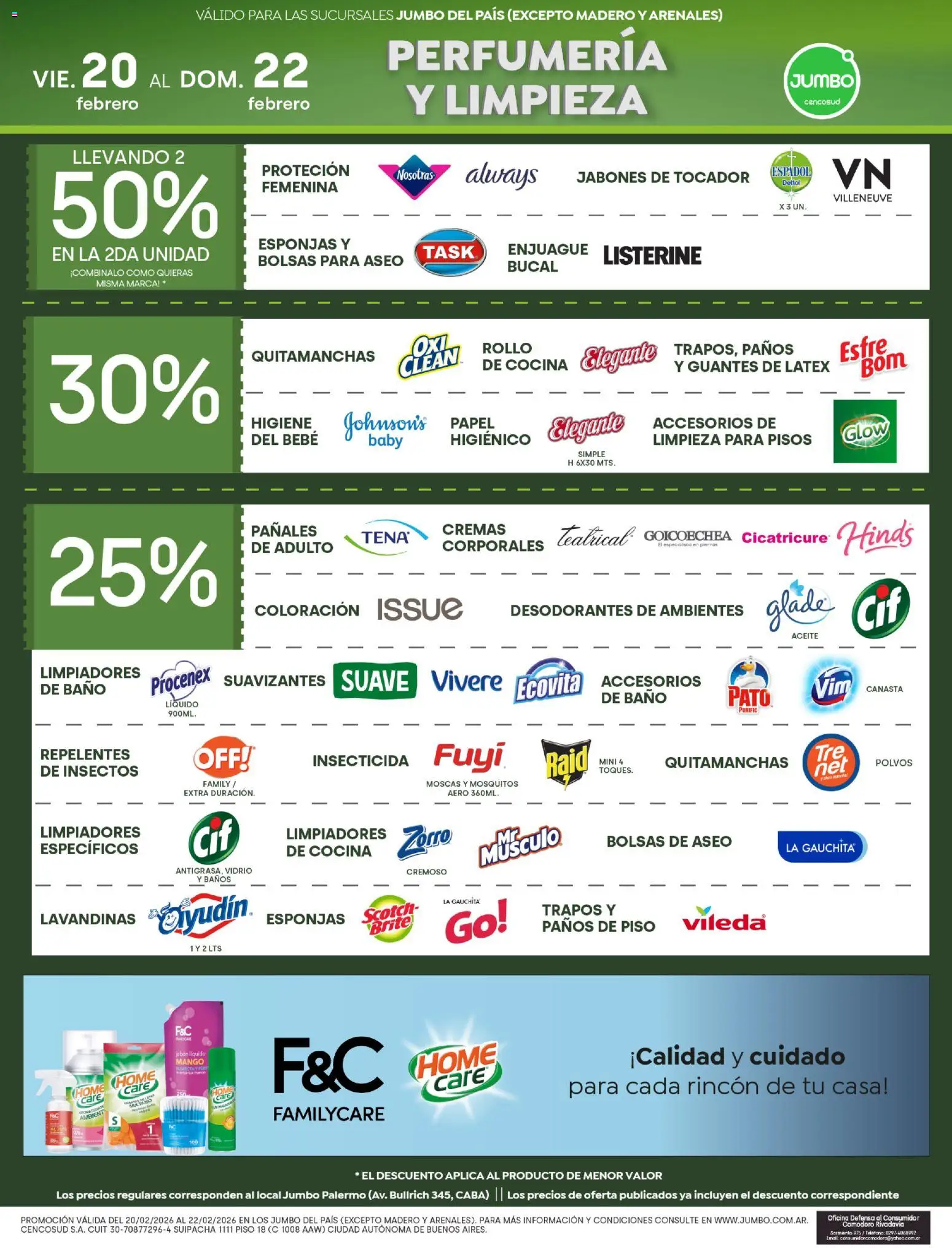 Jumbo ofertas │ válido desde el 20.02.2026 | Página: 7 | Productos: Cocina, Insecticida, Baño, Quitamanchas