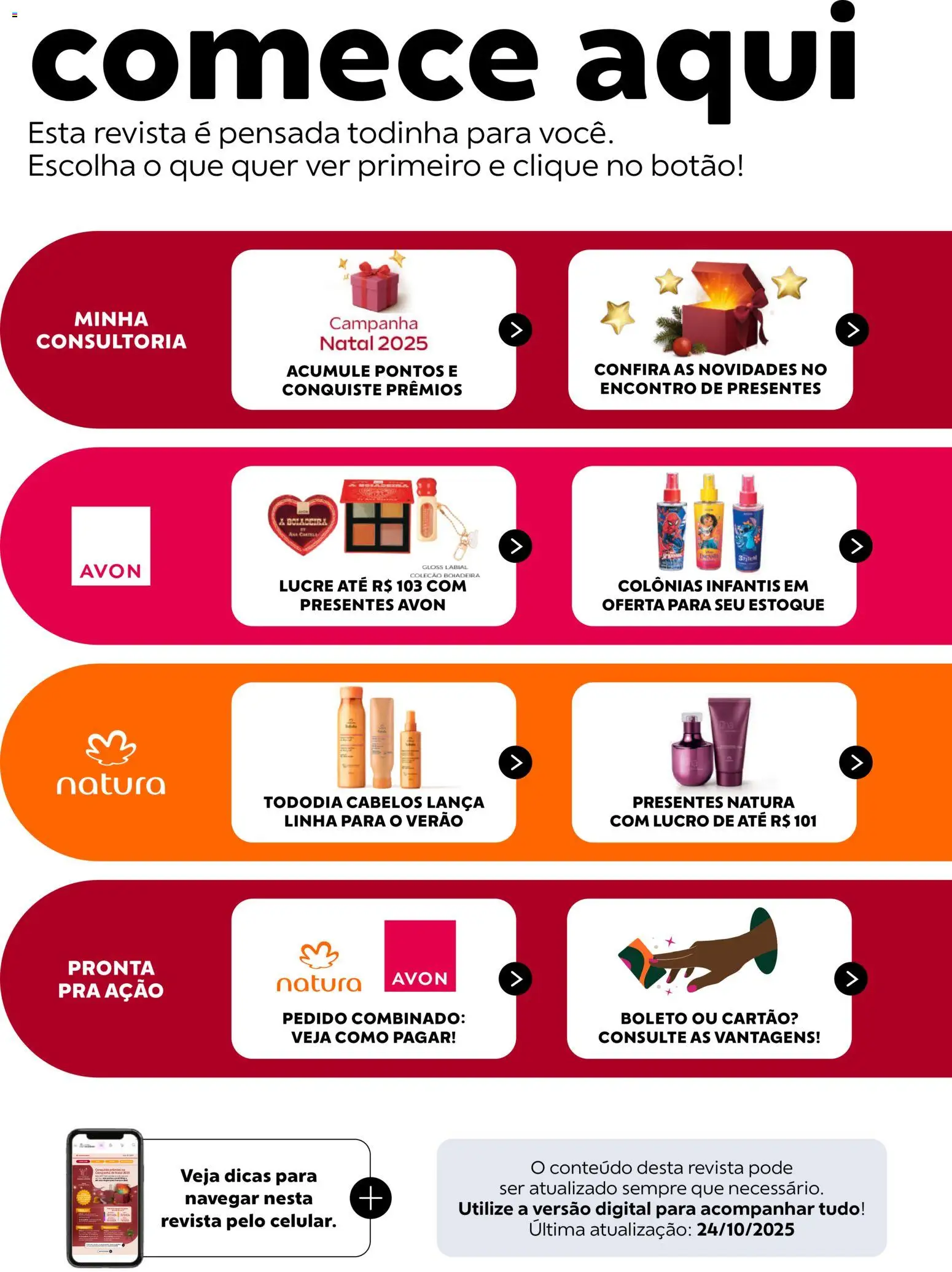 Avon Folheto - válido de 29.10.2025 | Página: 2 | Produtos: Gloss labial, Revista