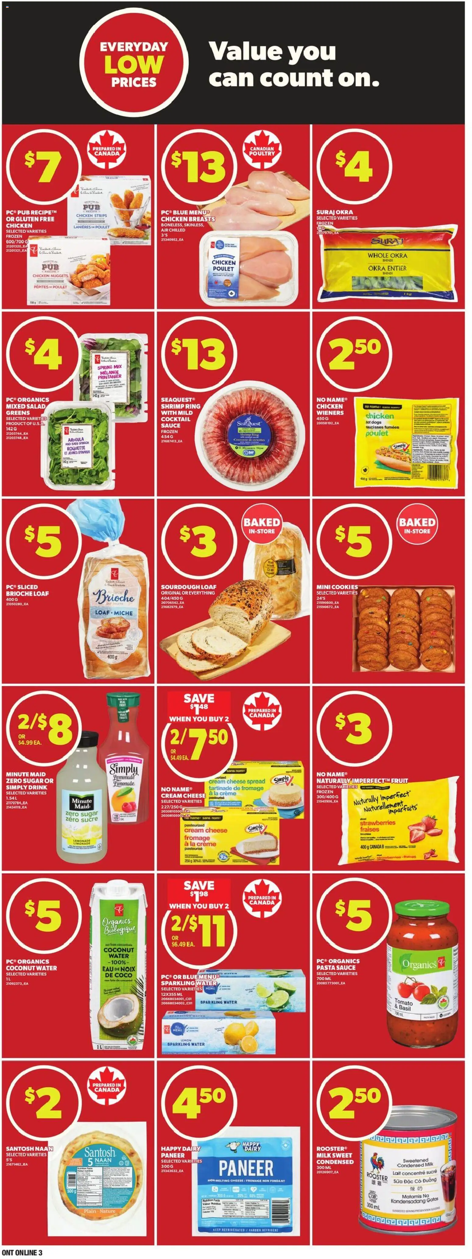 Independent Grocer flyer valid from 22.01.2026 | Page: 10 | Products: Cream, Cookies, Milk, Cheese