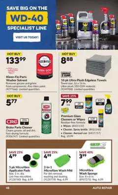 Preview of Princess Auto flyer - 2 Week Sale! from shop Princess Auto valid from 21.04.2026 | Page: 53 | Products: Sponge, Oil
