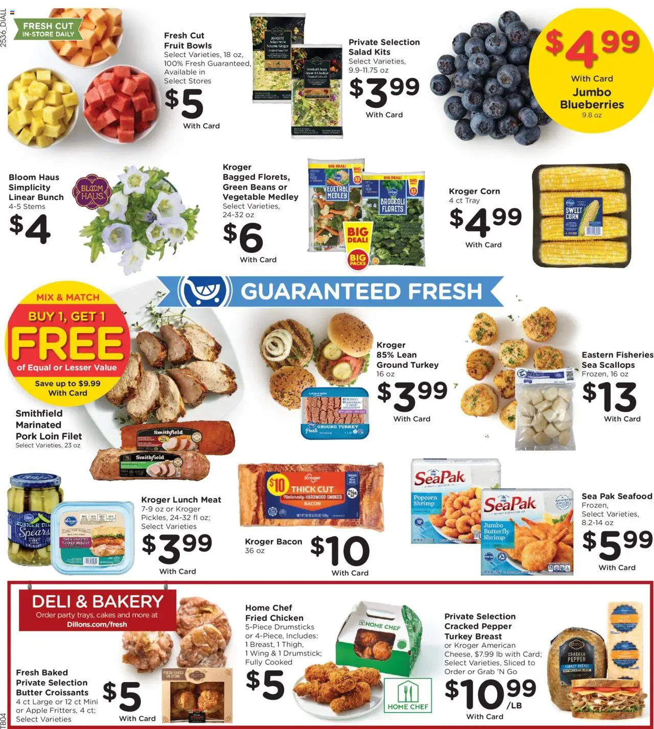 Dillons Weekly Ad - valid from 08.10.2025 | Page: 13 | Products: Corn, Butter, Seafood, Oven