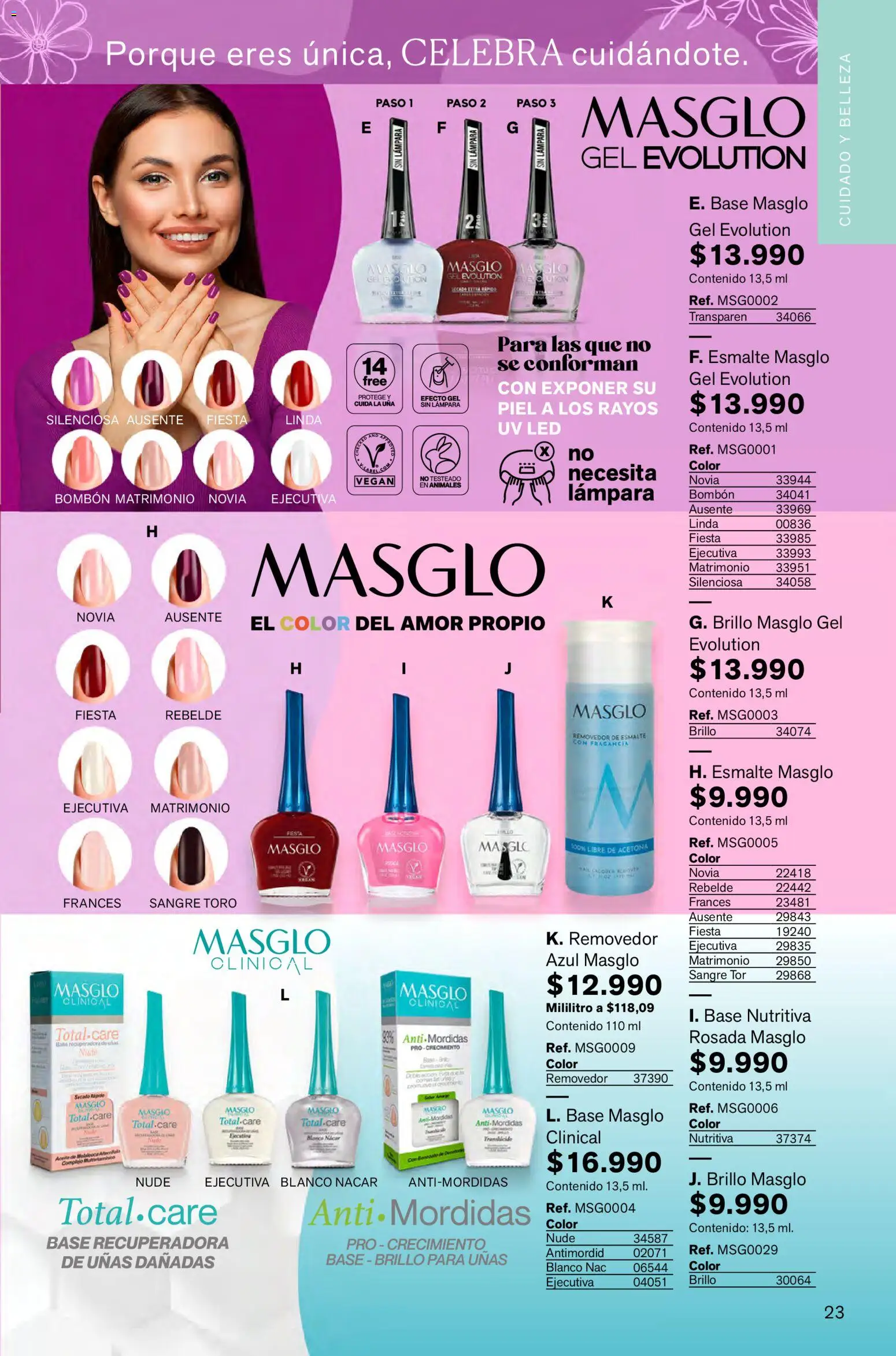 Leonisa revista - valida desde el 05.02.2026 | Página: 23 | Productos: Brillo, Lámpara