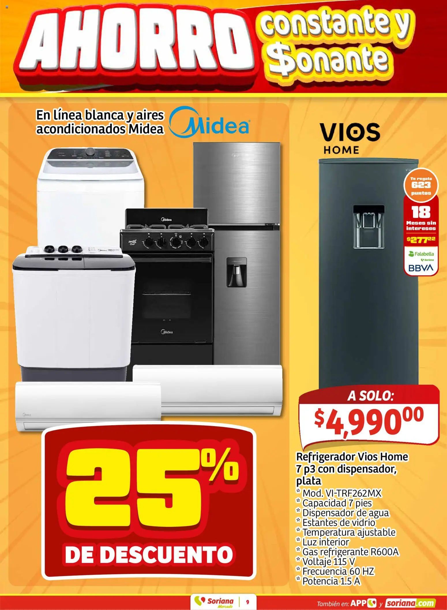 Nuevas ofertas de Soriana válidas en toda la República Mexicana desde el 22.01.2026. ¡Encuentra las mejores ofertas en Soriana - Fin de Semana Mercado: Nuevo León! | Página: 9 | Productos: Ropa