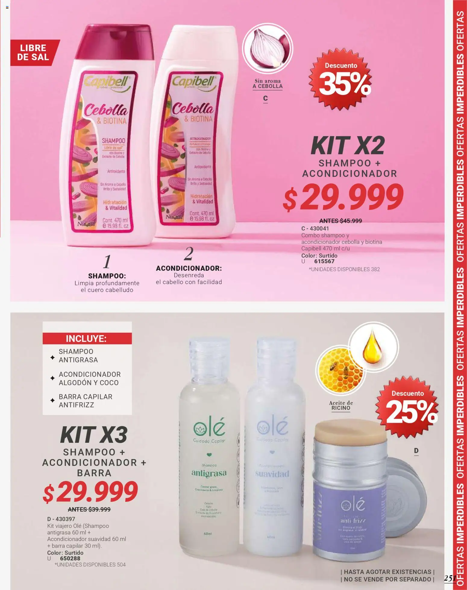 Carmel revista - valida desde el 01.04.2026 | Página: 251 | Productos: Algodón, Antigrasa, Coco, Aceite