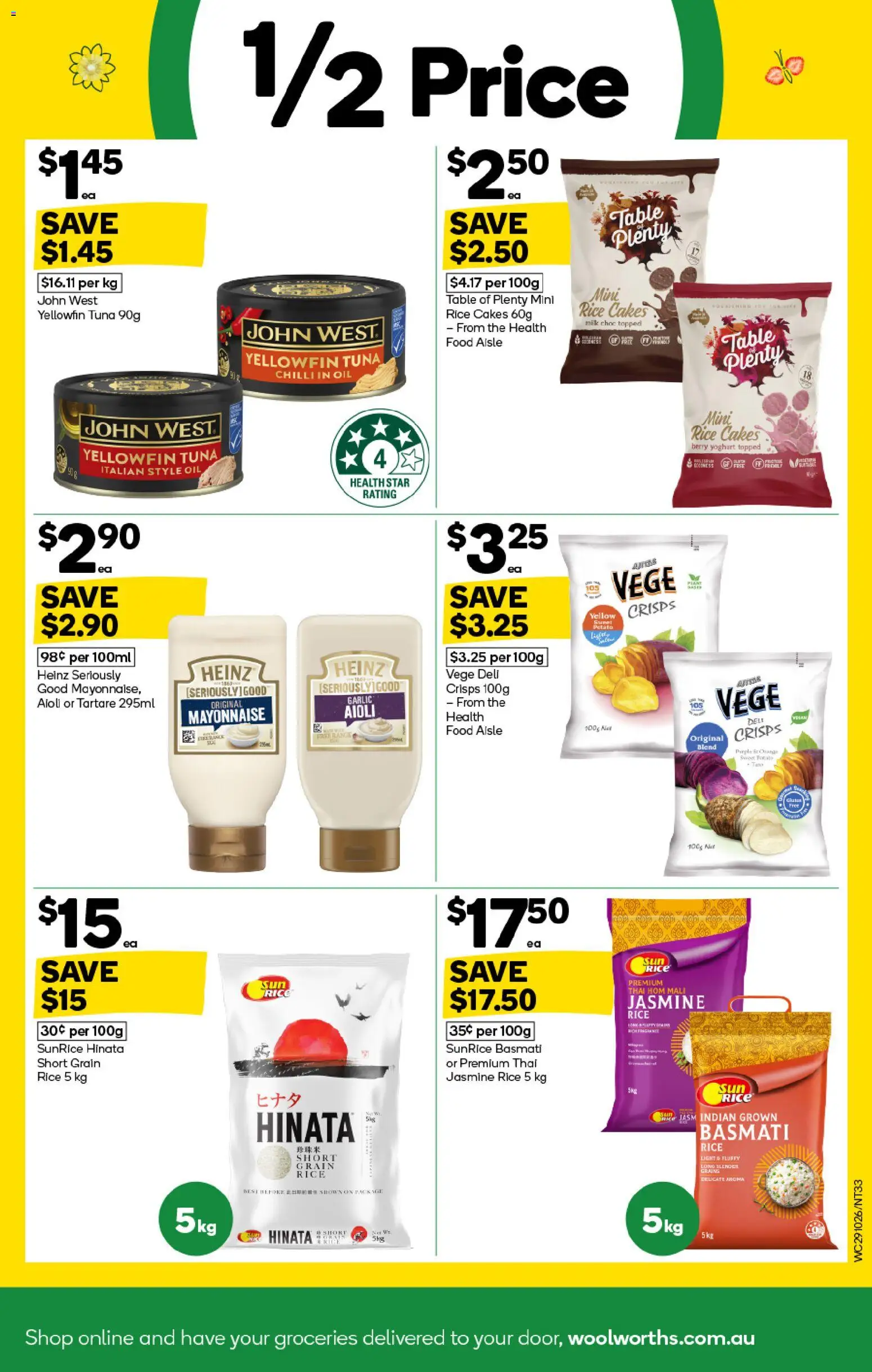 Woolworths catalogue - valid from 29.10.2025 | Page: 33 | Products: Oil, Rice, Mayonnaise, Chilli