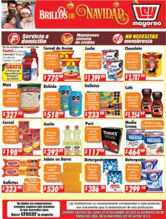 Vista previa de Casa Ley folleto La Paz, nuevo folleto de la tienda, válido en México a partir del 29.12.2025