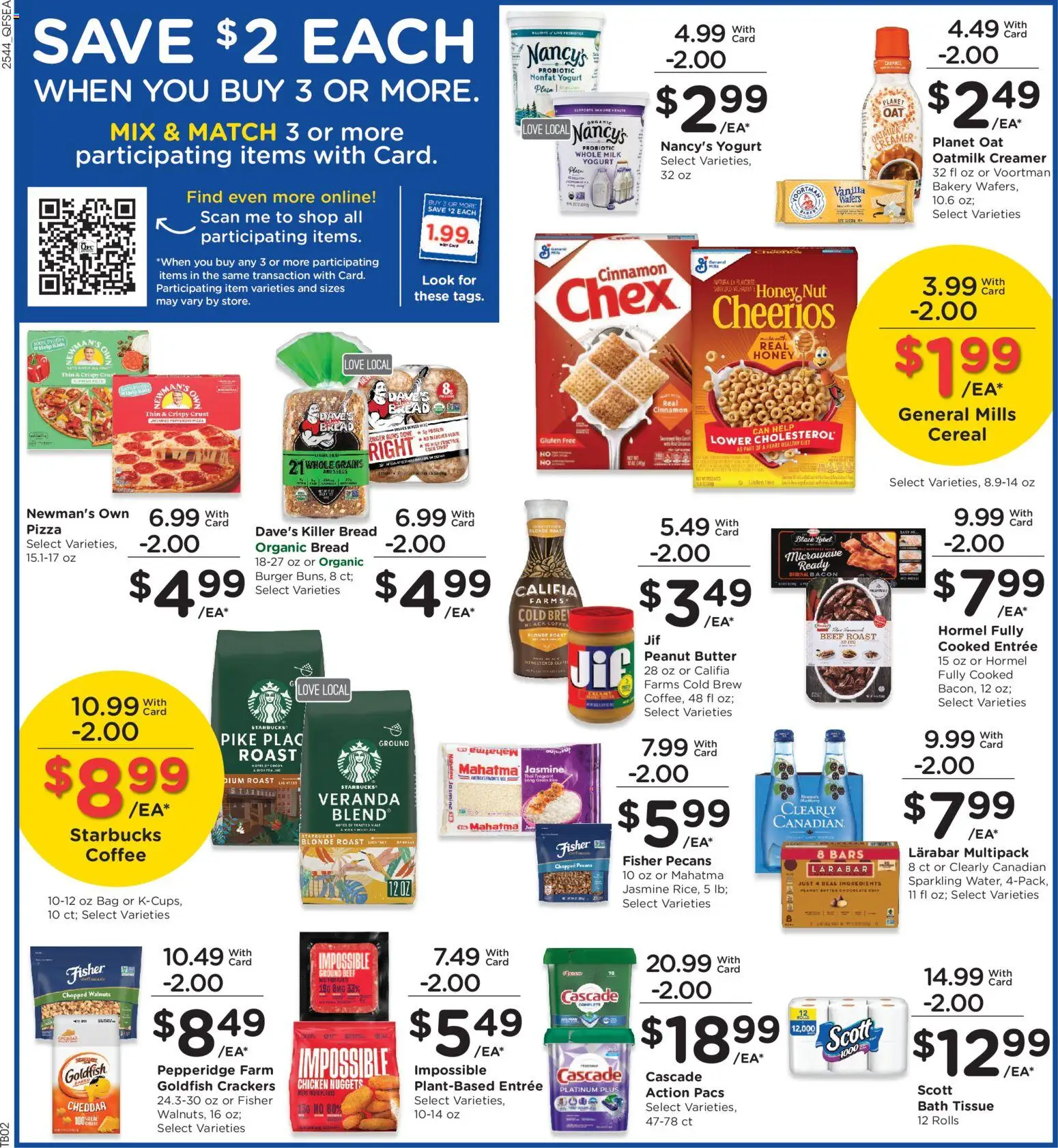 QFC Weekly Ad - WA - valid from 03.12.2025 | Page: 4 | Products: Bakery, Bath, Bread, Chocolate Chip