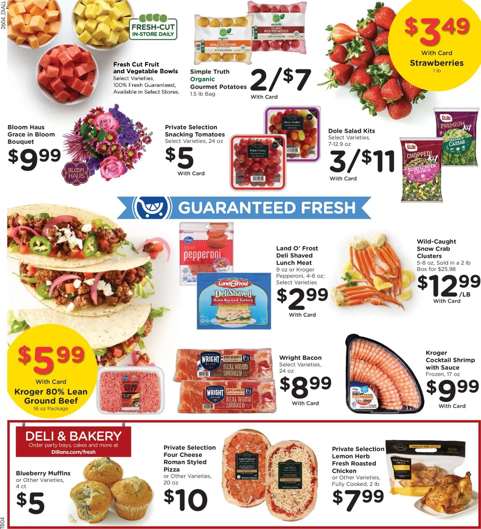 Dillons Weekly Ad - KS - valid from 25.02.2026 | Page: 10 | Products: Cheese, Beef, Potatoes, Oven