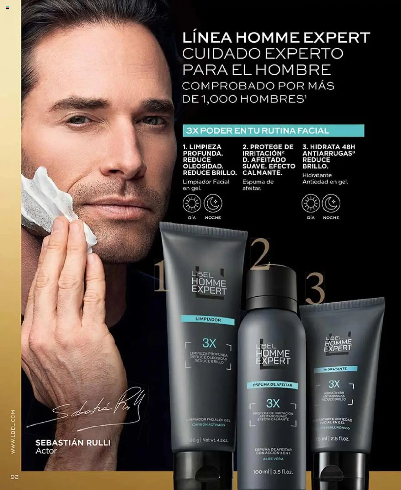 Catálogo L'Bel válido desde 03.10.2025 | Página: 92 | Productos: Espuma de afeitar