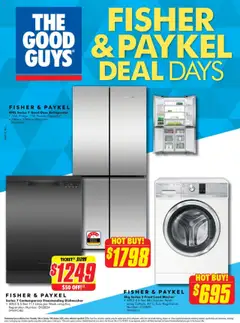Preview of The Good Guys Fisher Paykel - valid from 15.10.2025