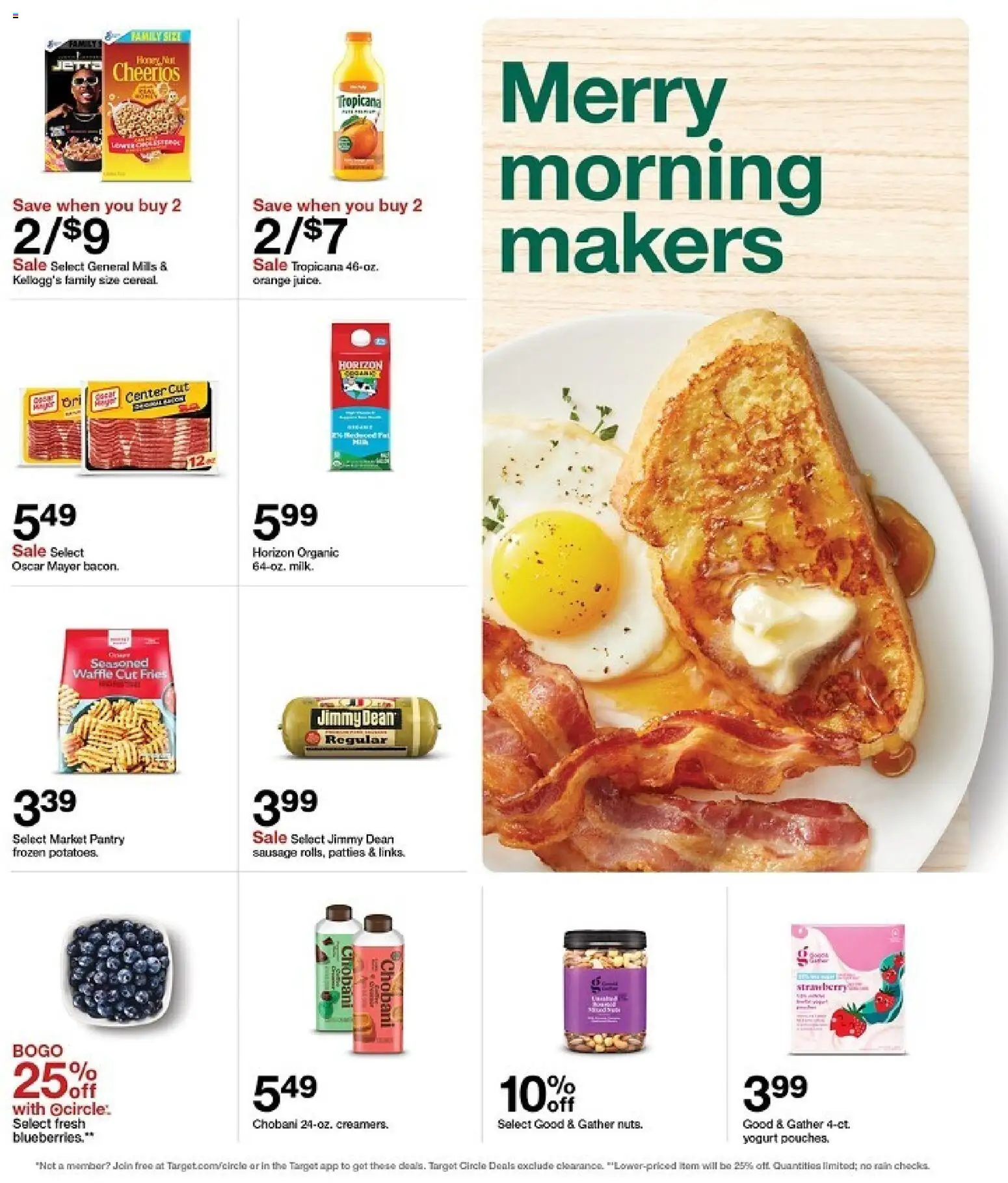 Target Weekly Ad - valid from 21.12.2025 | Page: 44 | Products: Yogurt, Sausage