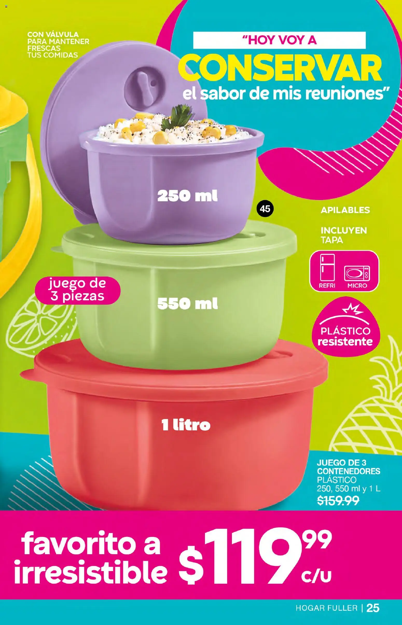 Nuevas ofertas de Fuller válidas en toda la República Mexicana desde el 21.01.2026. ¡Encuentra las mejores ofertas en Fuller campaña 21 2026! | Página: 25 | Productos: Juego, Válvula