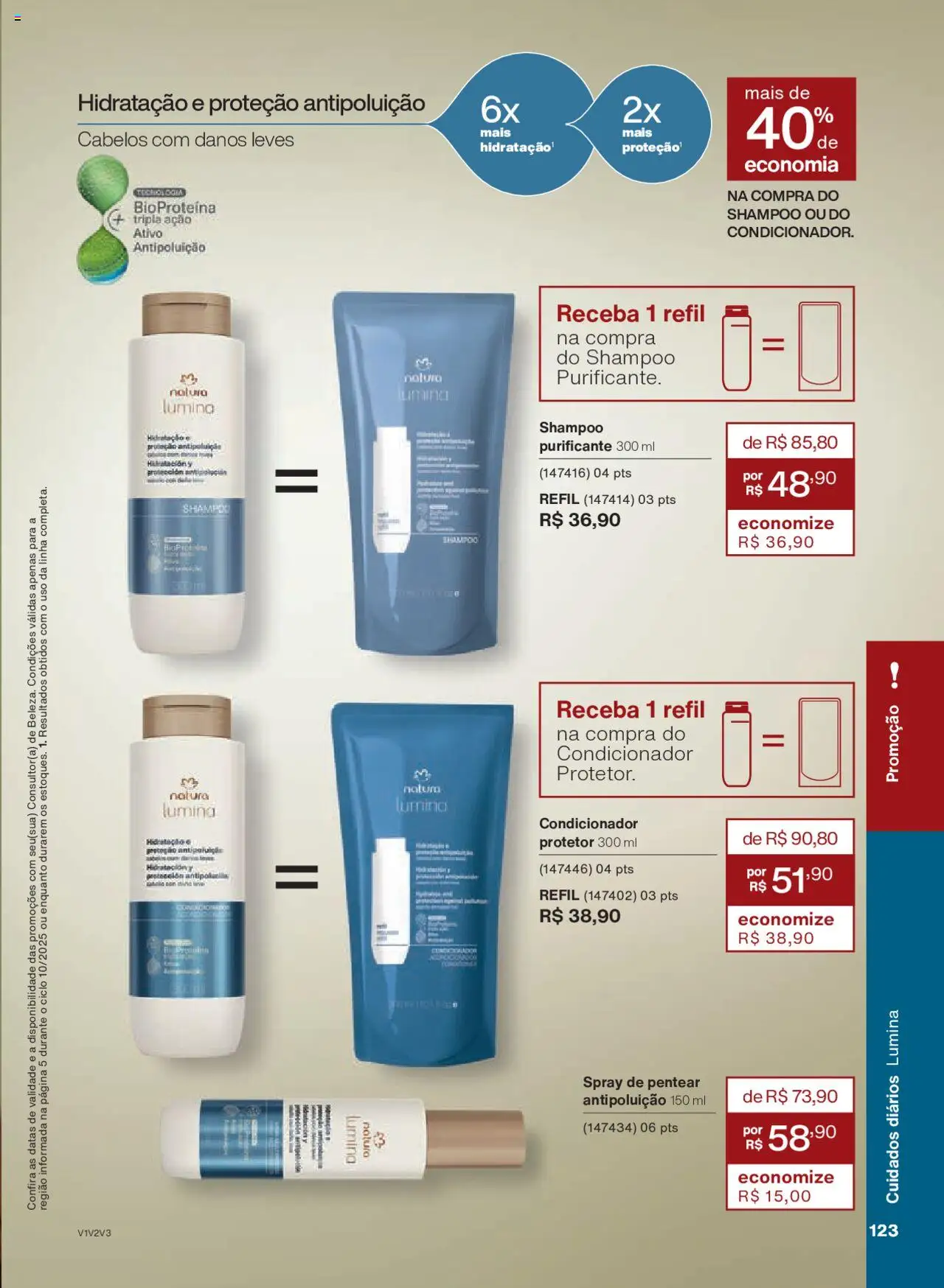 Natura Folheto - válido de 05.06.2025 | Página: 123 | Produtos: Shampoo, Condicionador