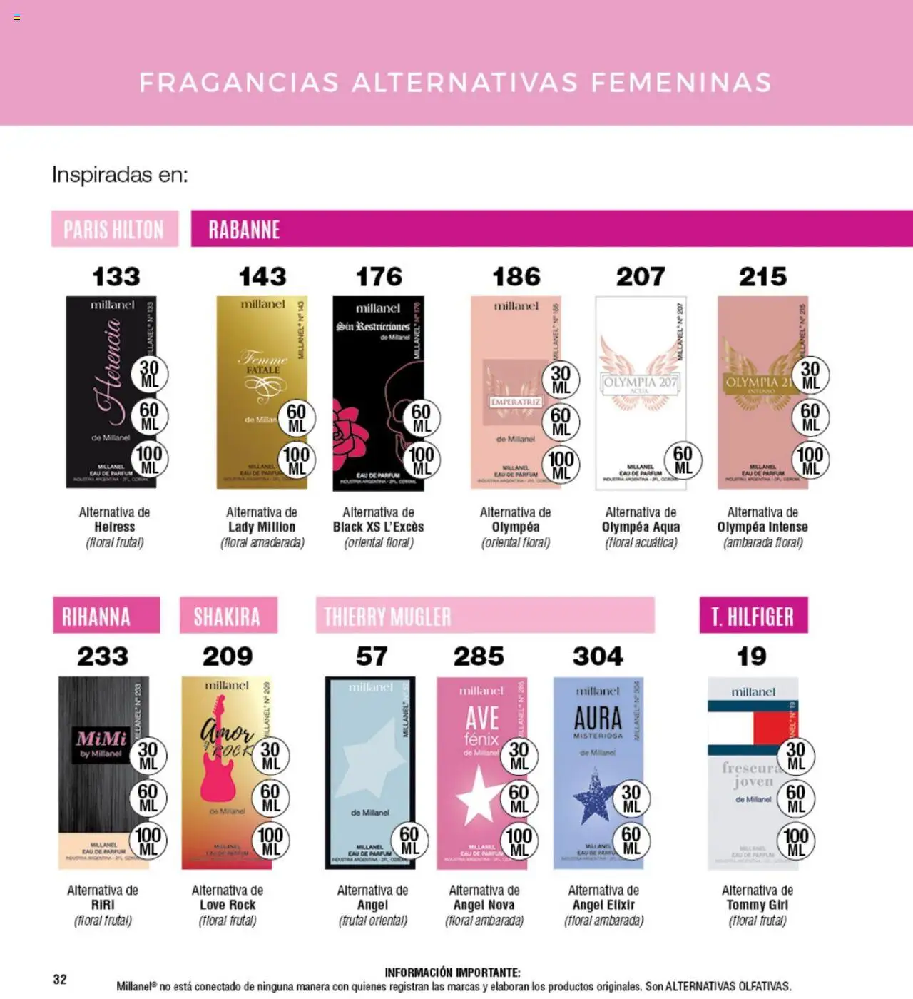 Millanel catálogo │ válido desde el 23.06.2025 | Página: 32