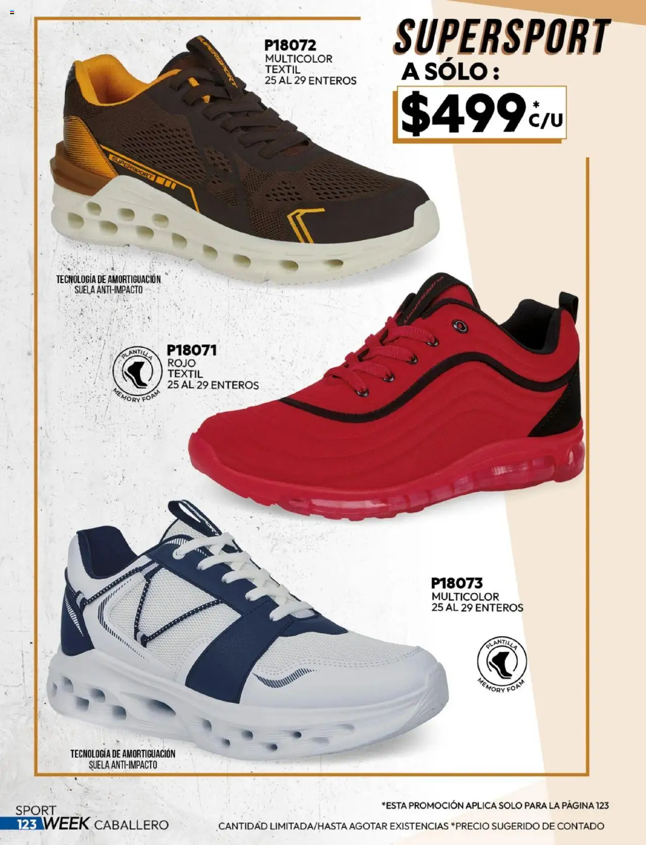 Nuevas ofertas de Cklass válidas en toda la República Mexicana desde el 25.08.2025. ¡Encuentra las mejores ofertas en Cklass - Catálogo Sportweek! | Página: 124