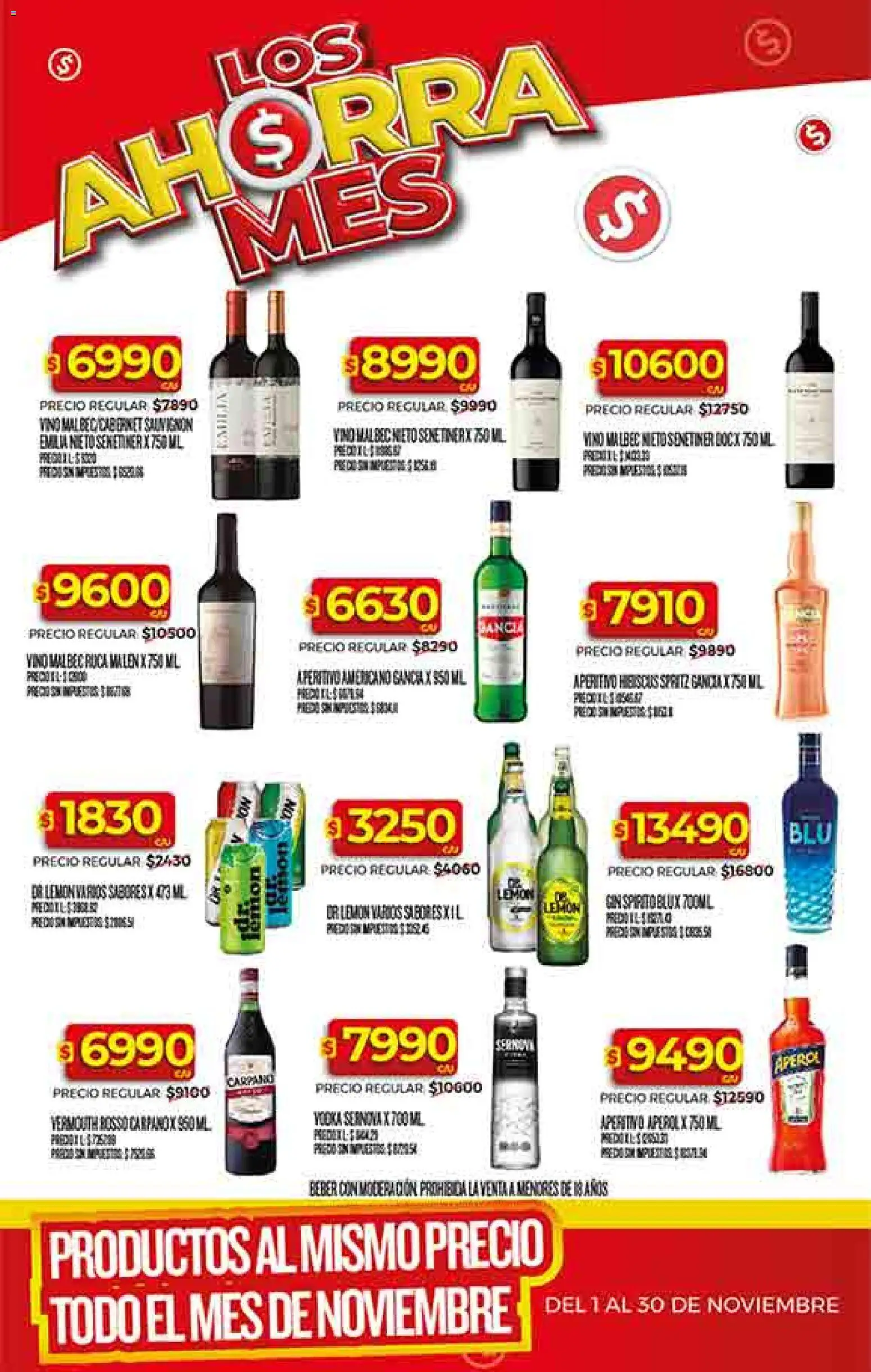 Supermercado DIA Ofertas │ válido desde el 19.11.2025 | Página: 37 | Productos: Vodka, Gin, Vino