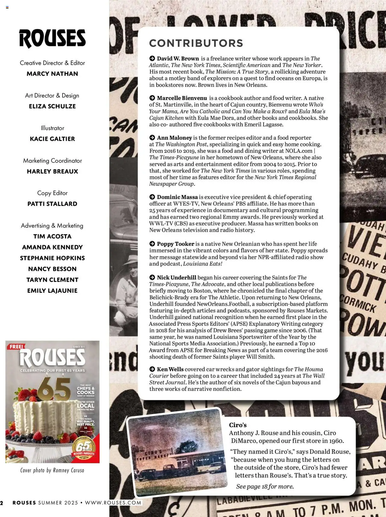 Rouses Magazine Summer 2025 - valid from 01.09.2025 | Page: 4 | Products: Press, Television, Player, Game