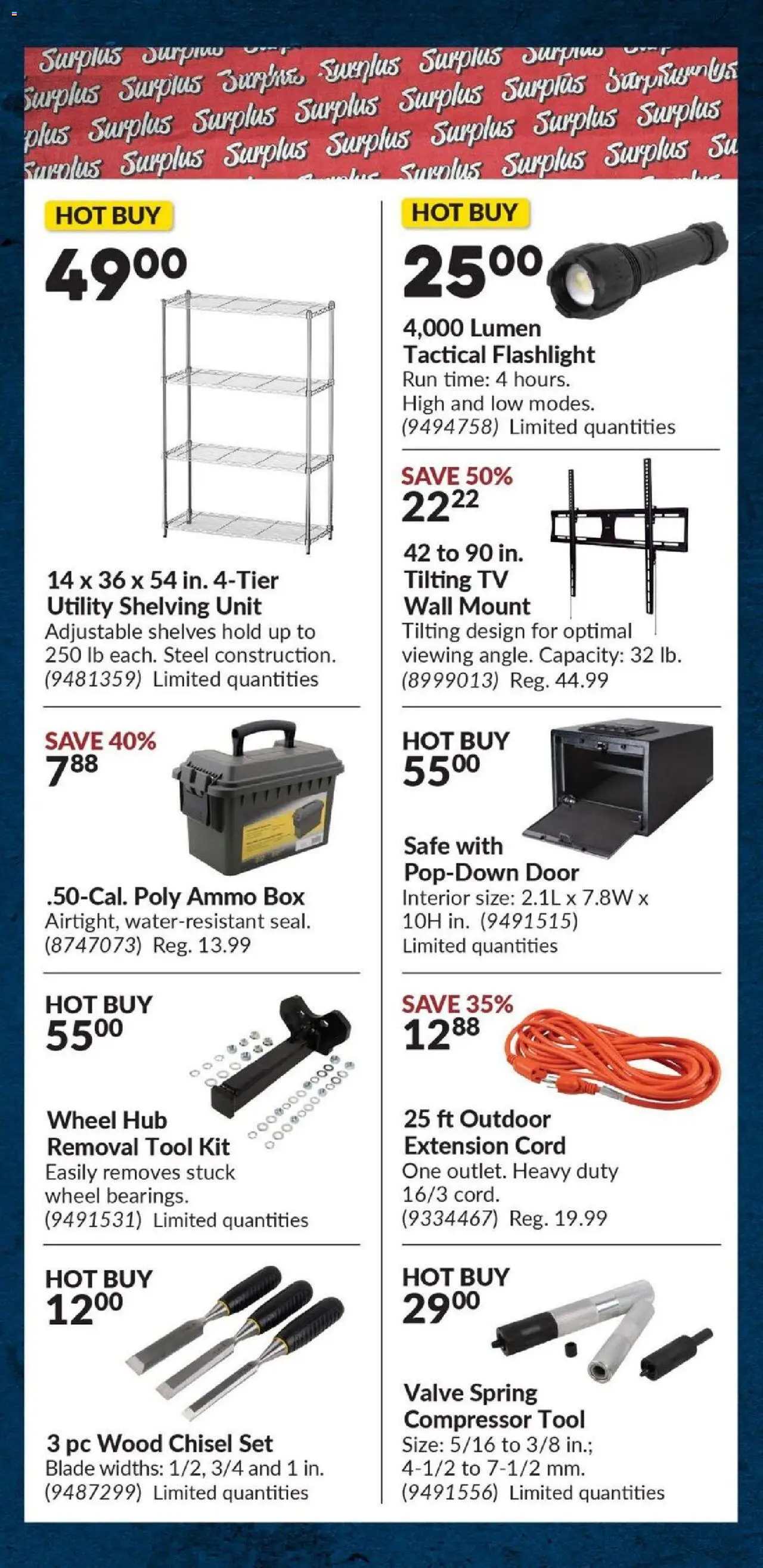 Princess Auto flyer valid from 09.09.2025 | Page: 3 | Products: PC, Tv, Box