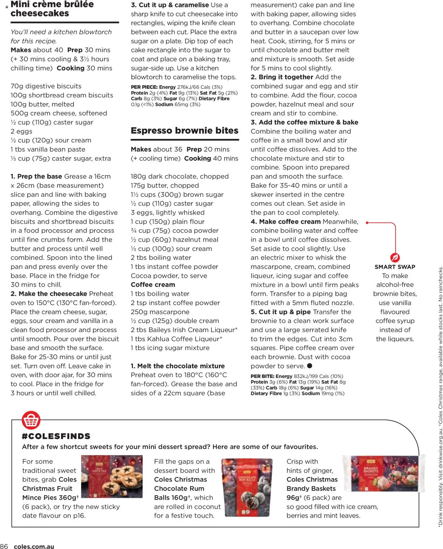 Coles catalogue - valid from 06.11.2025 | Page: 86 | Products: Butter, Coffee, Fridge, Oven