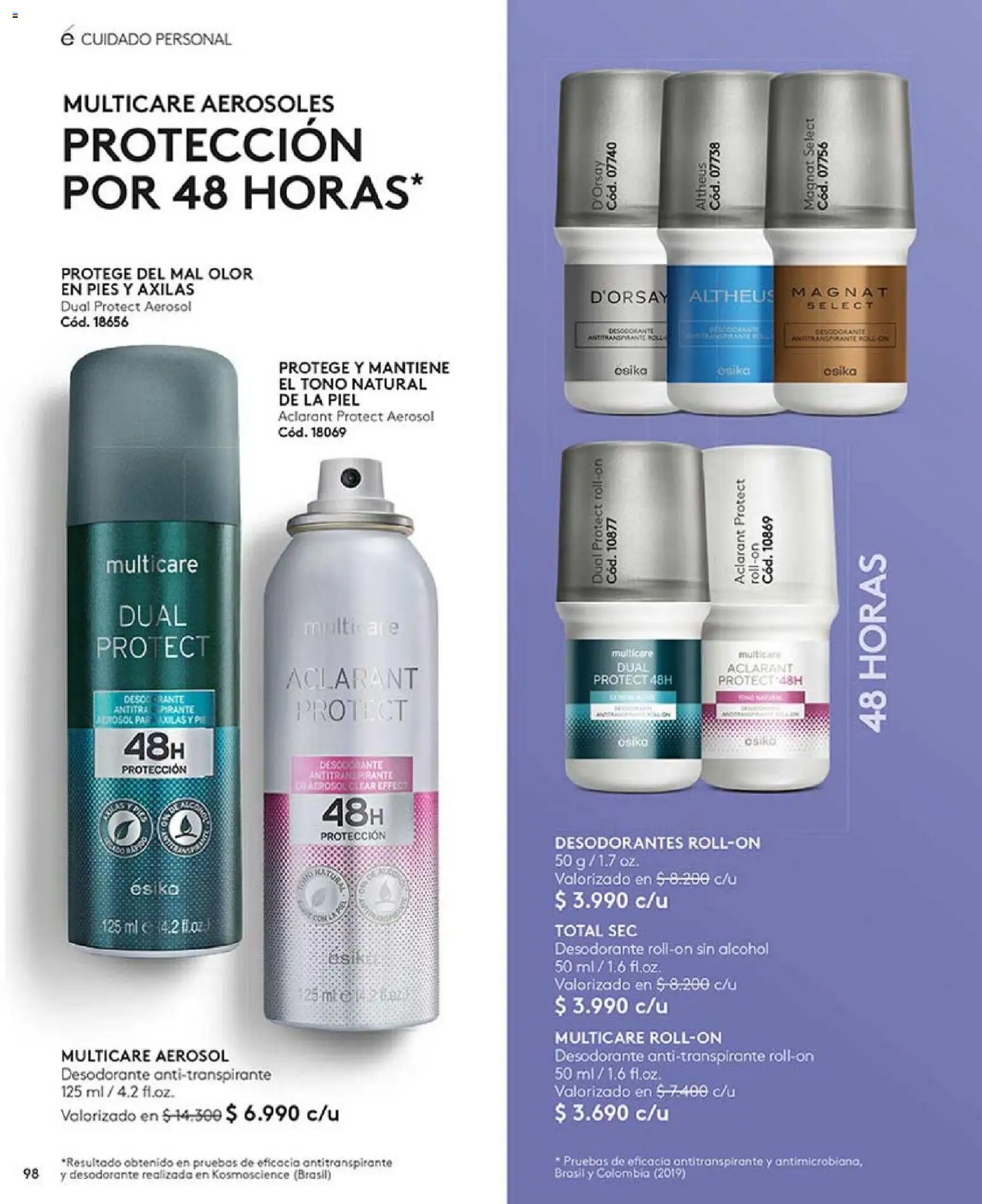 Catálogo Ésika Campaña 3 │ válido desde el 01.02.2026 | Página: 102 | Productos: Desodorante, Antitranspirante