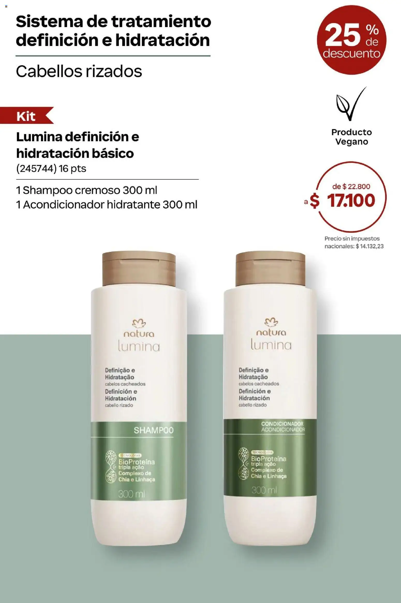Natura Catálogo Ciclo 4/2026 │ válido desde el 01.04.2026 | Página: 250 | Productos: Shampoo, Acondicionador