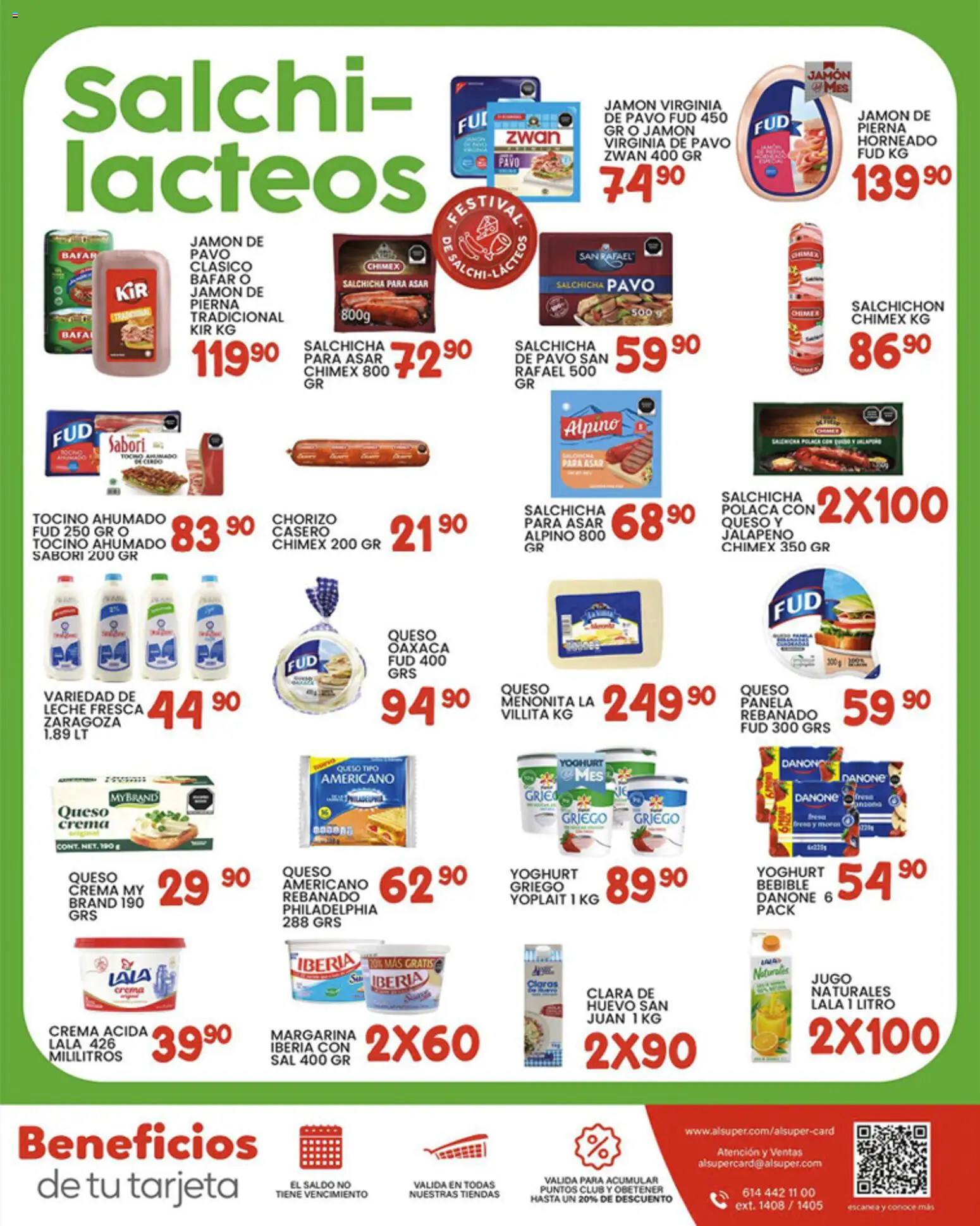 Nuevas ofertas de Alsuper válidas en toda la República Mexicana desde el 16.01.2026. ¡Encuentra las mejores ofertas en Alsuper folleto! | Página: 7 | Productos: Fresa, Tocino, Salchicha, Jugo