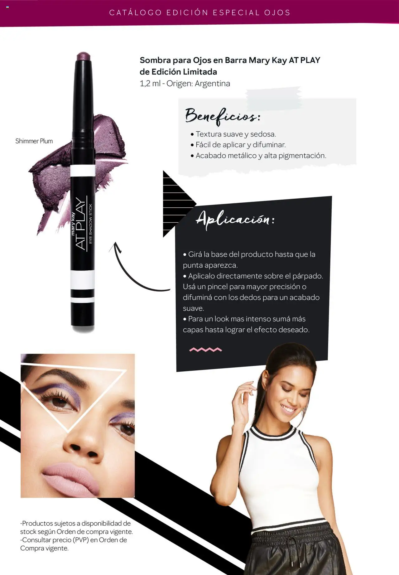 Mary Kay catálogo │ válido desde el 01.08.2025 | Página: 10 | Productos: Sobre, Pincel, Sombra