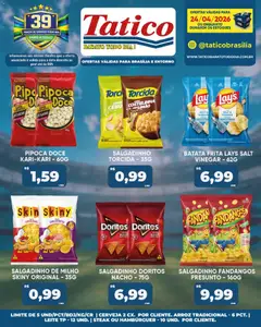 Tatico ofertas do Dia - Pré-Visualização do folheto da loja Tatico, válido de 24.04.2026 | Página: 19 | Produtos: Queijo, Presunto, Batata, Pipoca