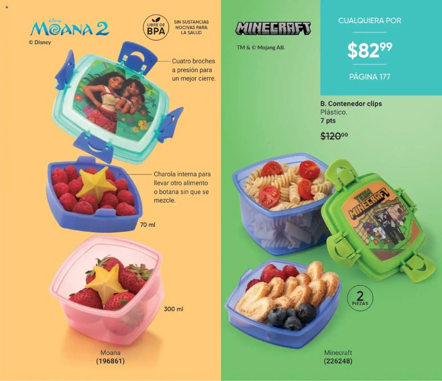 Nuevas ofertas de AVON válidas en toda la República Mexicana desde el 08.05.2026. ¡Encuentra las mejores ofertas en AVON Casa & Estilo 8 2026! | Página: 177 | Productos: Contenedor