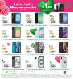 Lebes - Folheto - Pré-Visualização do folheto da loja Lebes, válido de 01.05.2026 | Página: 16 | Produtos: Iphone, Processador, Sal, Câmera