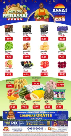 Encarte Assaí Atacadista - RN - Pré-Visualização do folheto da loja Assaí Atacadista, válido de 29.12.2025